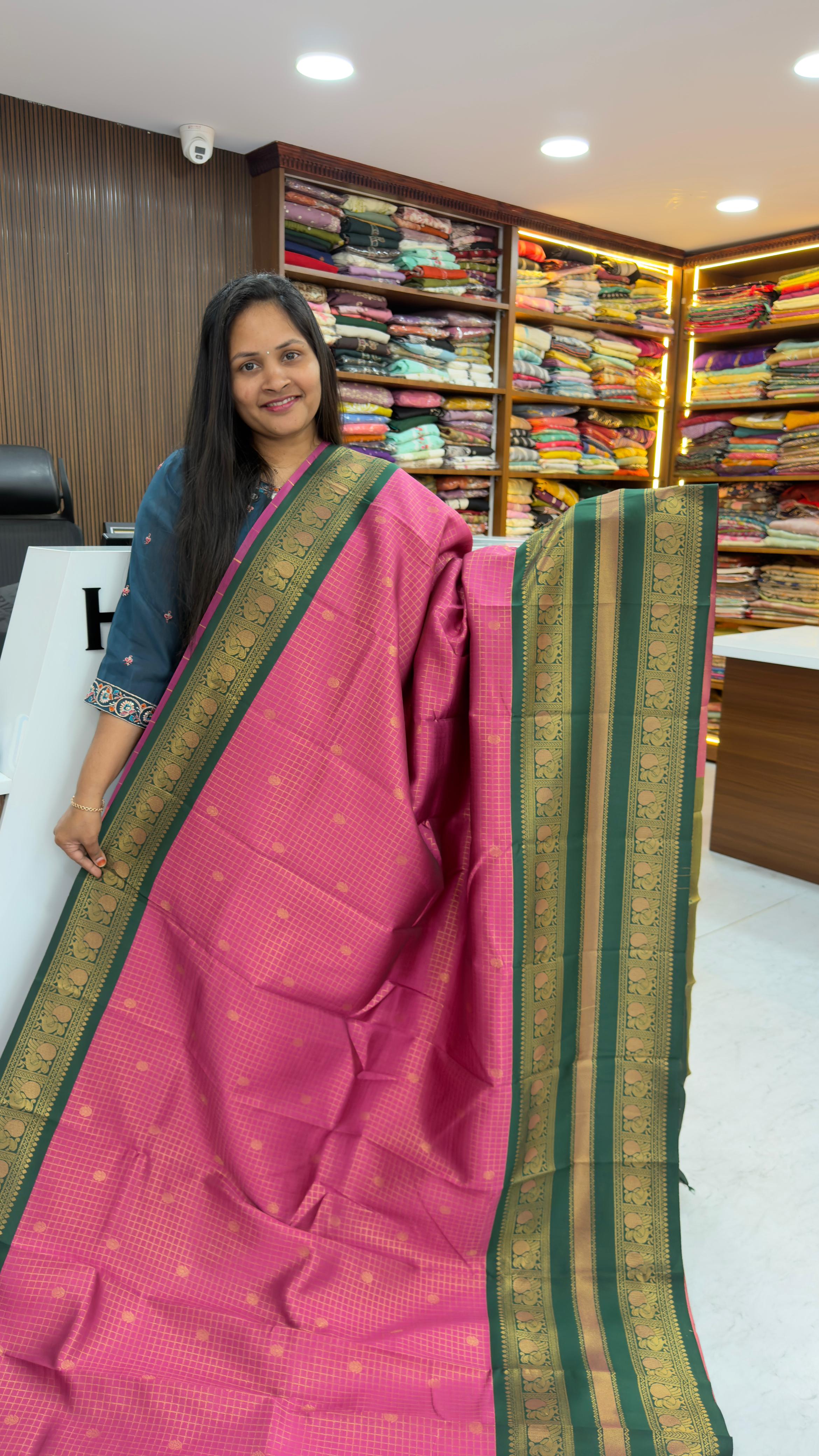 Semi Vintage Pattu Sarees