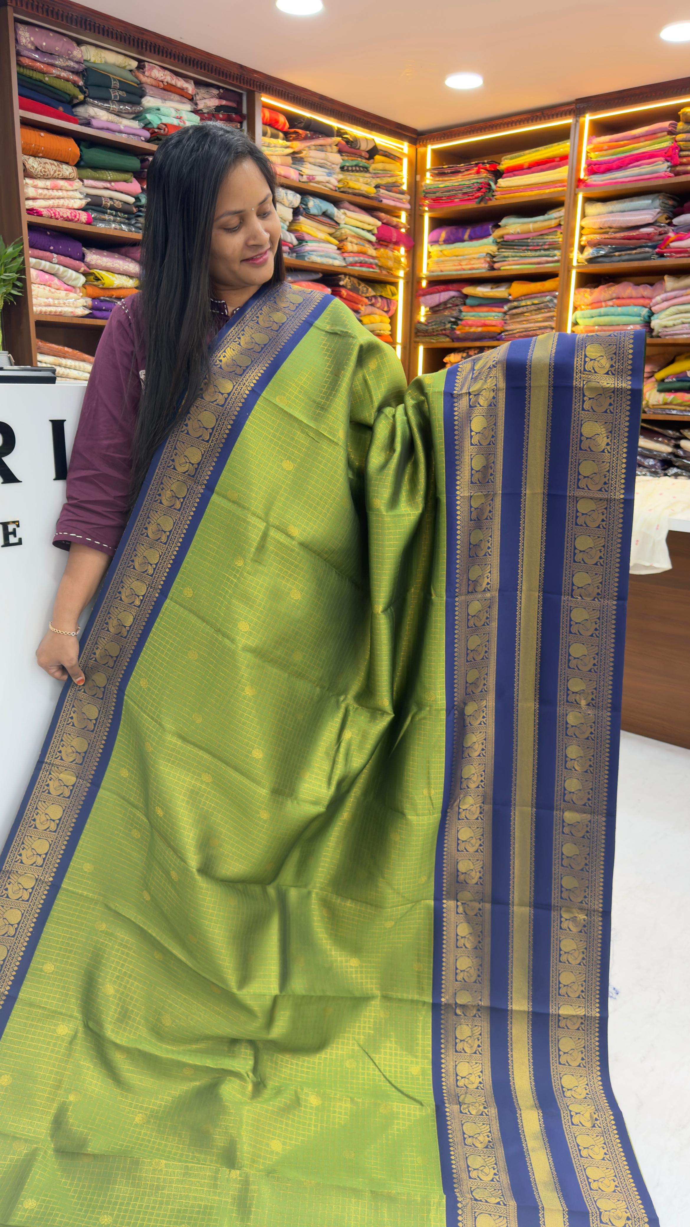 Semi Vintage Pattu Sarees