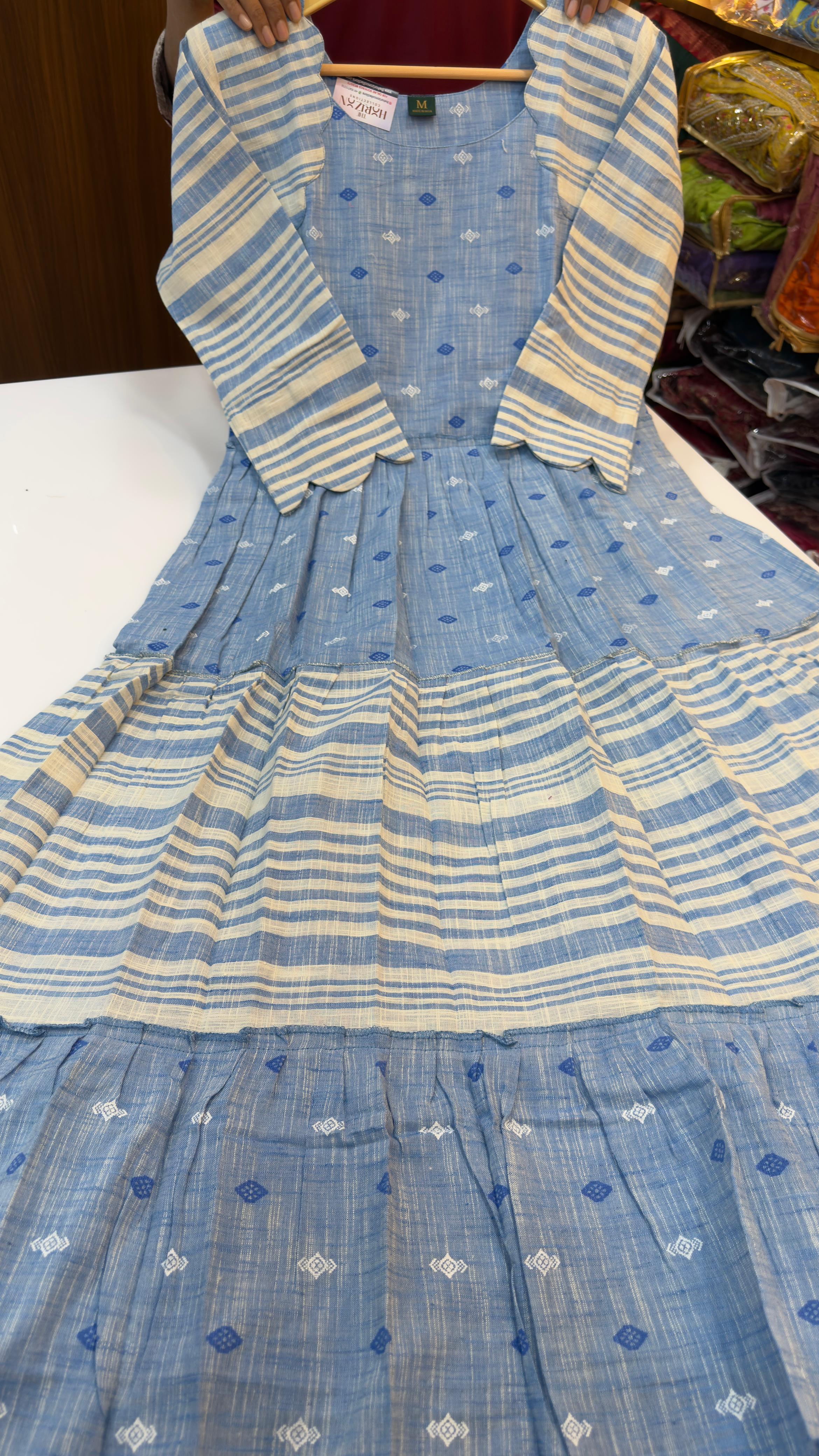 Jamdhani Cotton Frocks