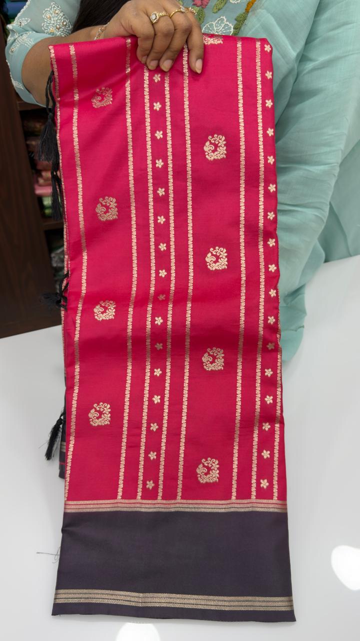 Banarasi Tussar Patti sarees