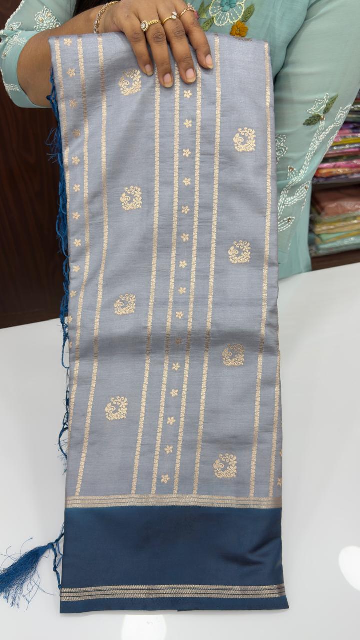Banarasi Tussar Patti sarees