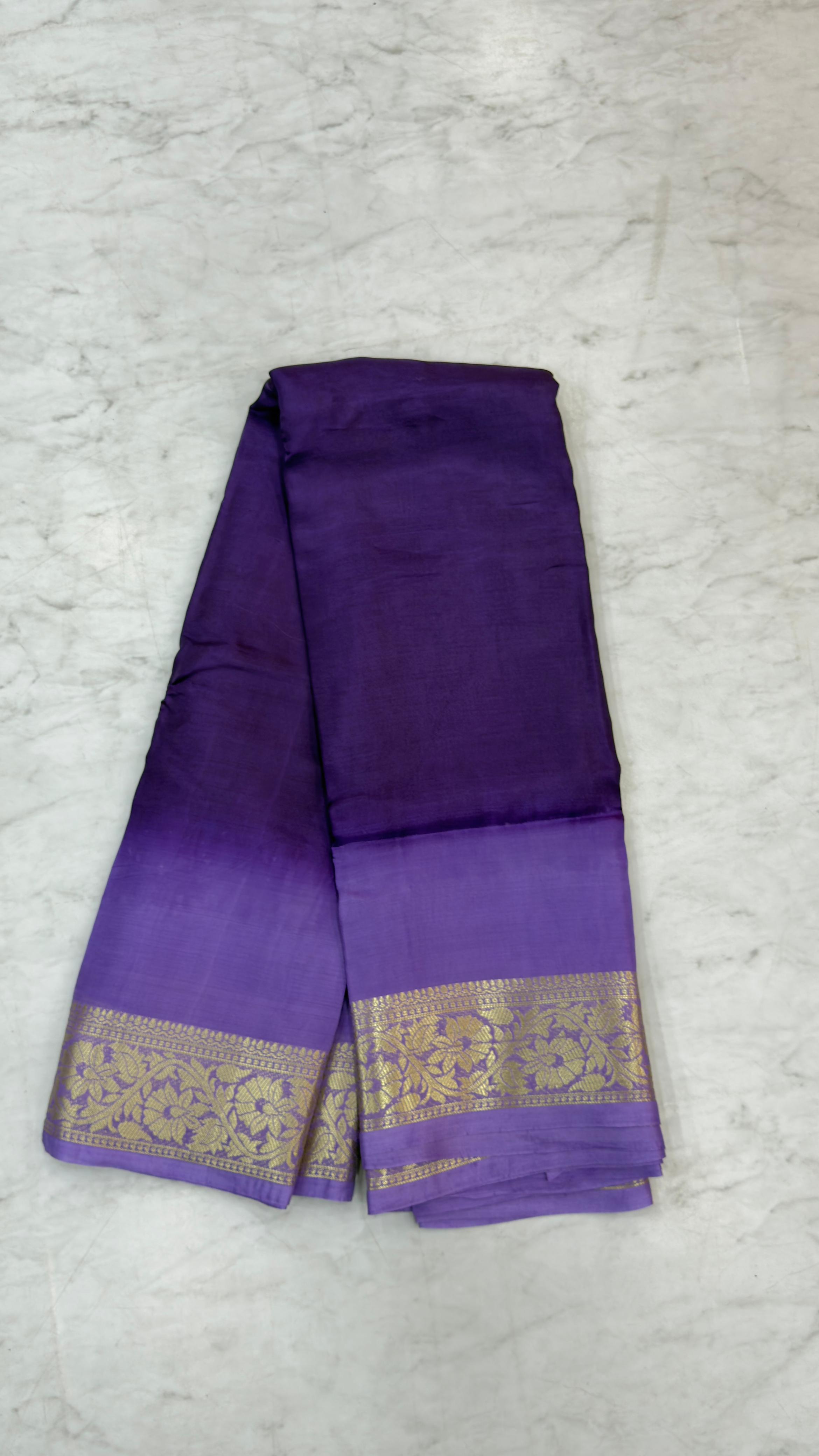 Dual Shade Tussar Banarasi