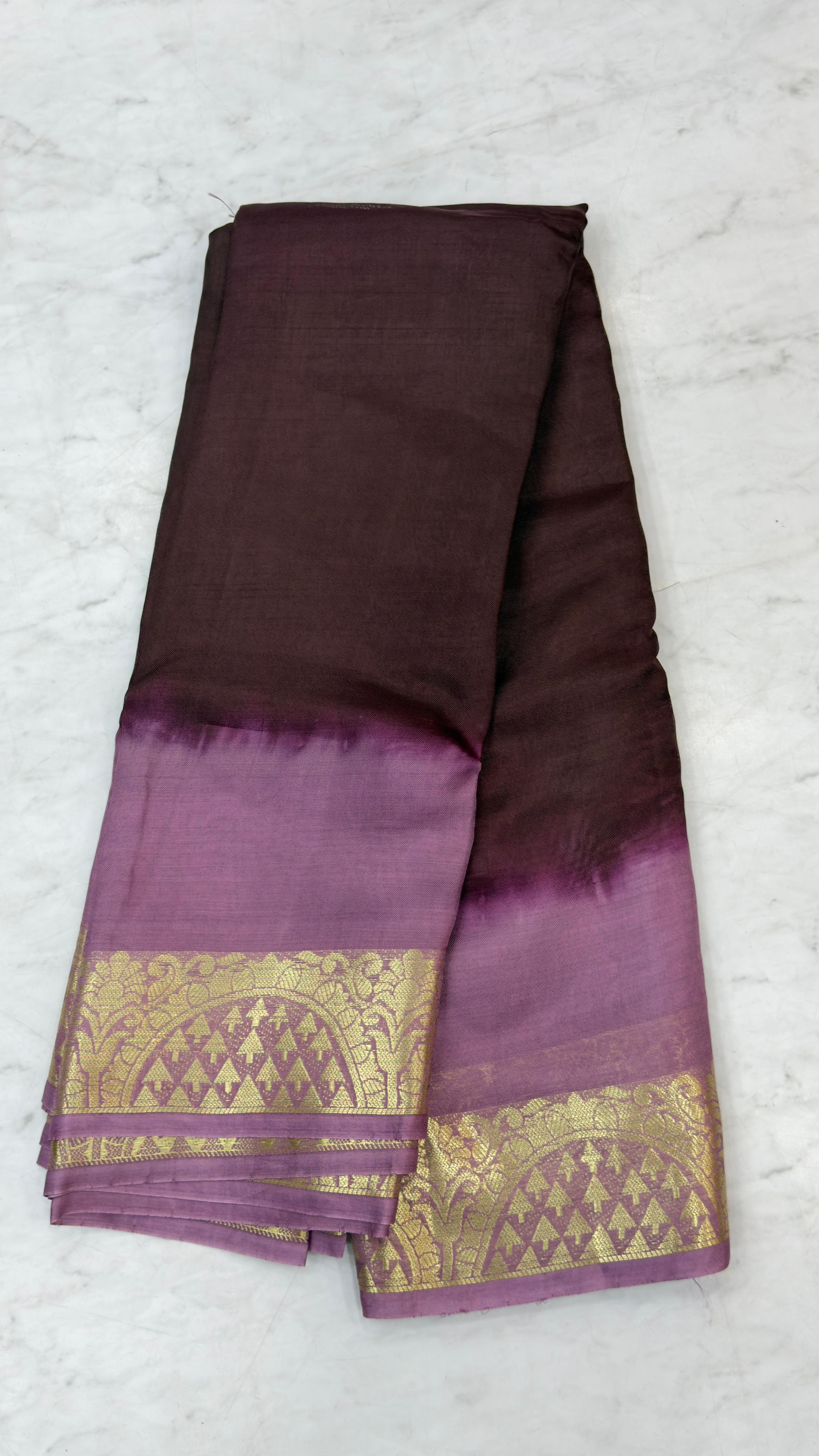 Dual Shade Tussar Banarasi