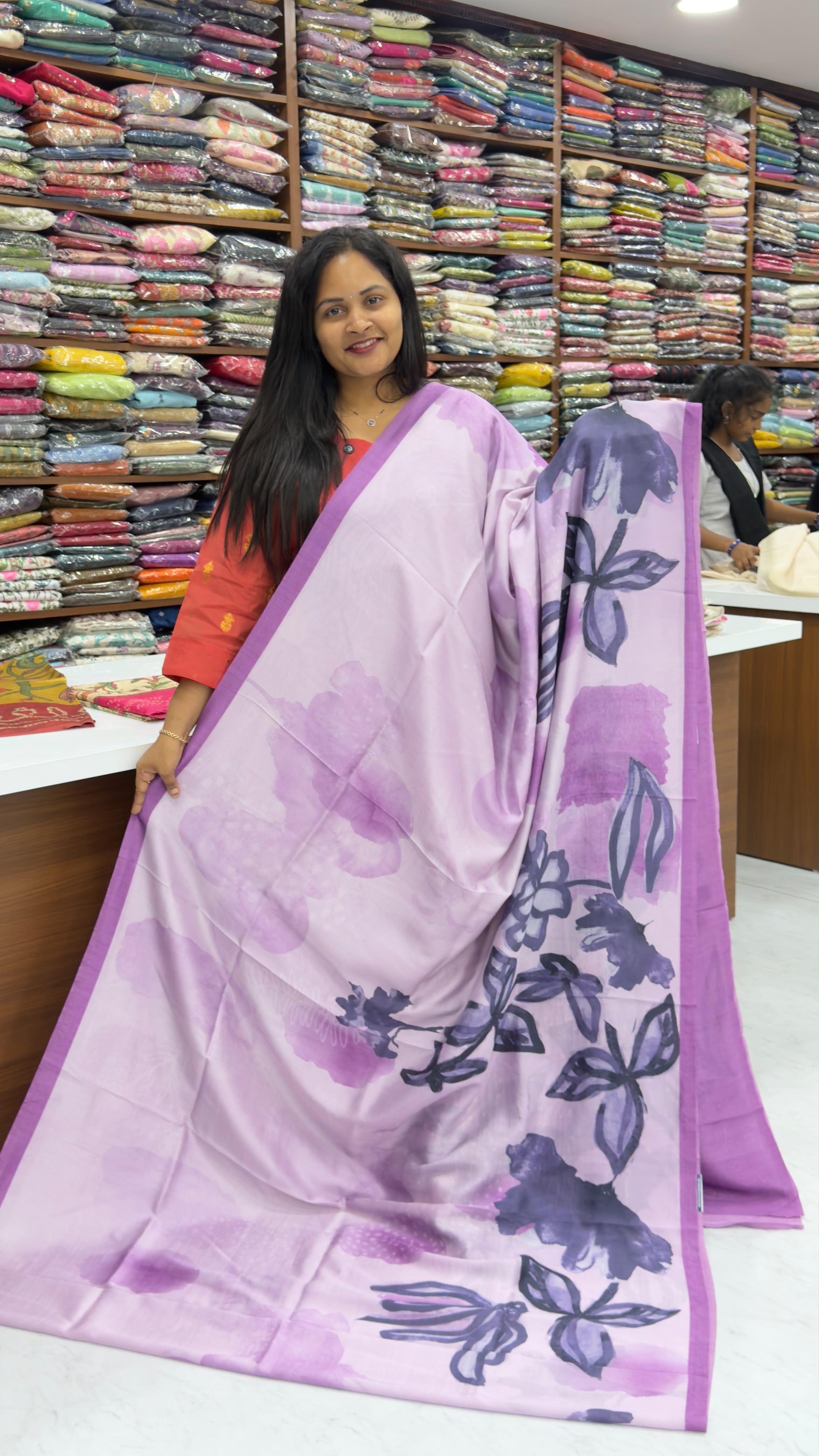 Premium paper Tussar sarees