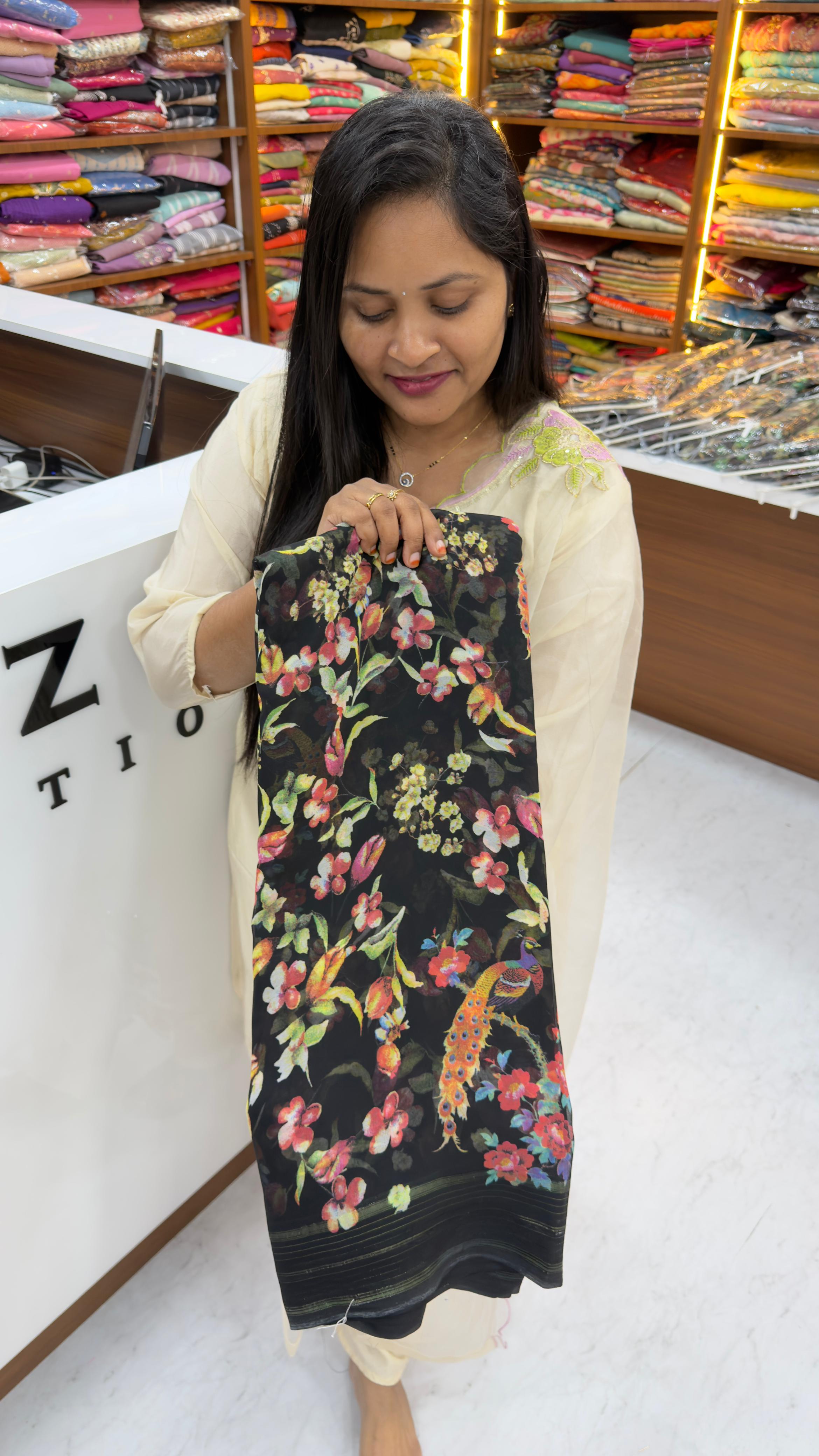 Designer Georgette Saree