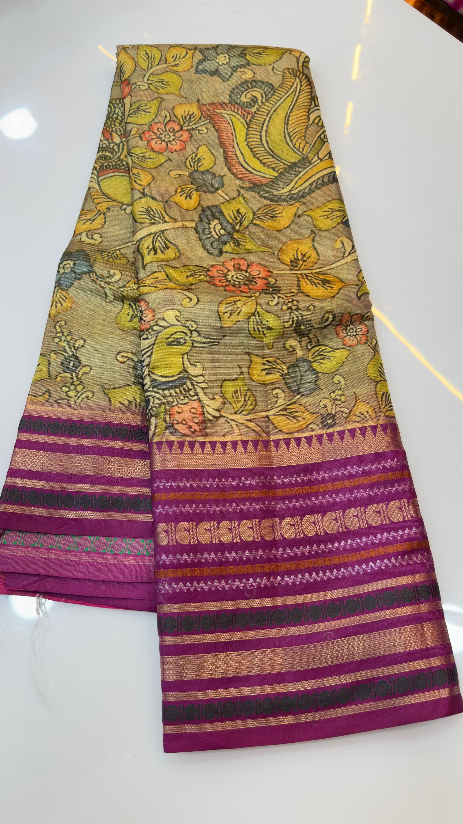 Tissue Kalamkari