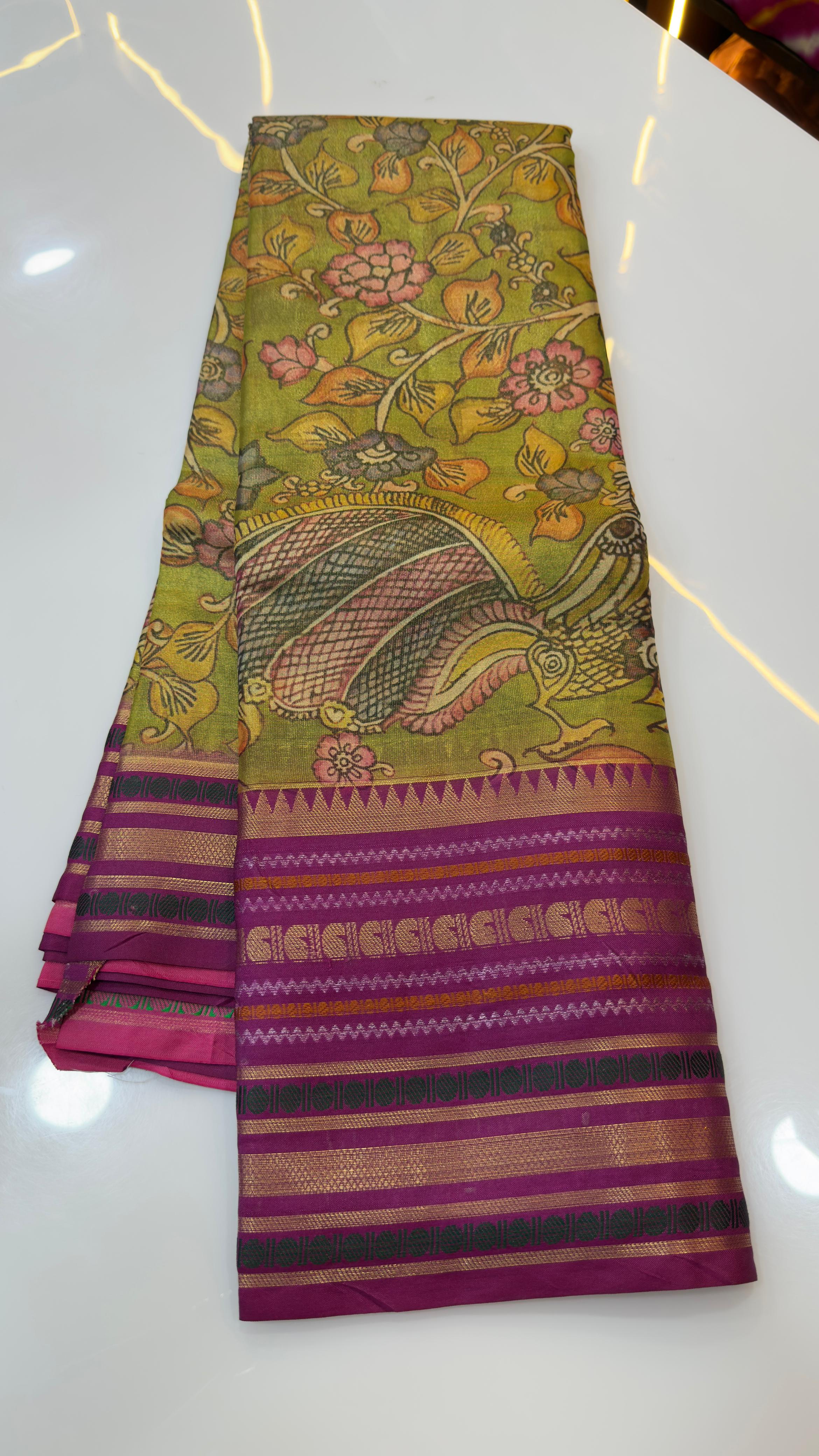 Tissue Kalamkari
