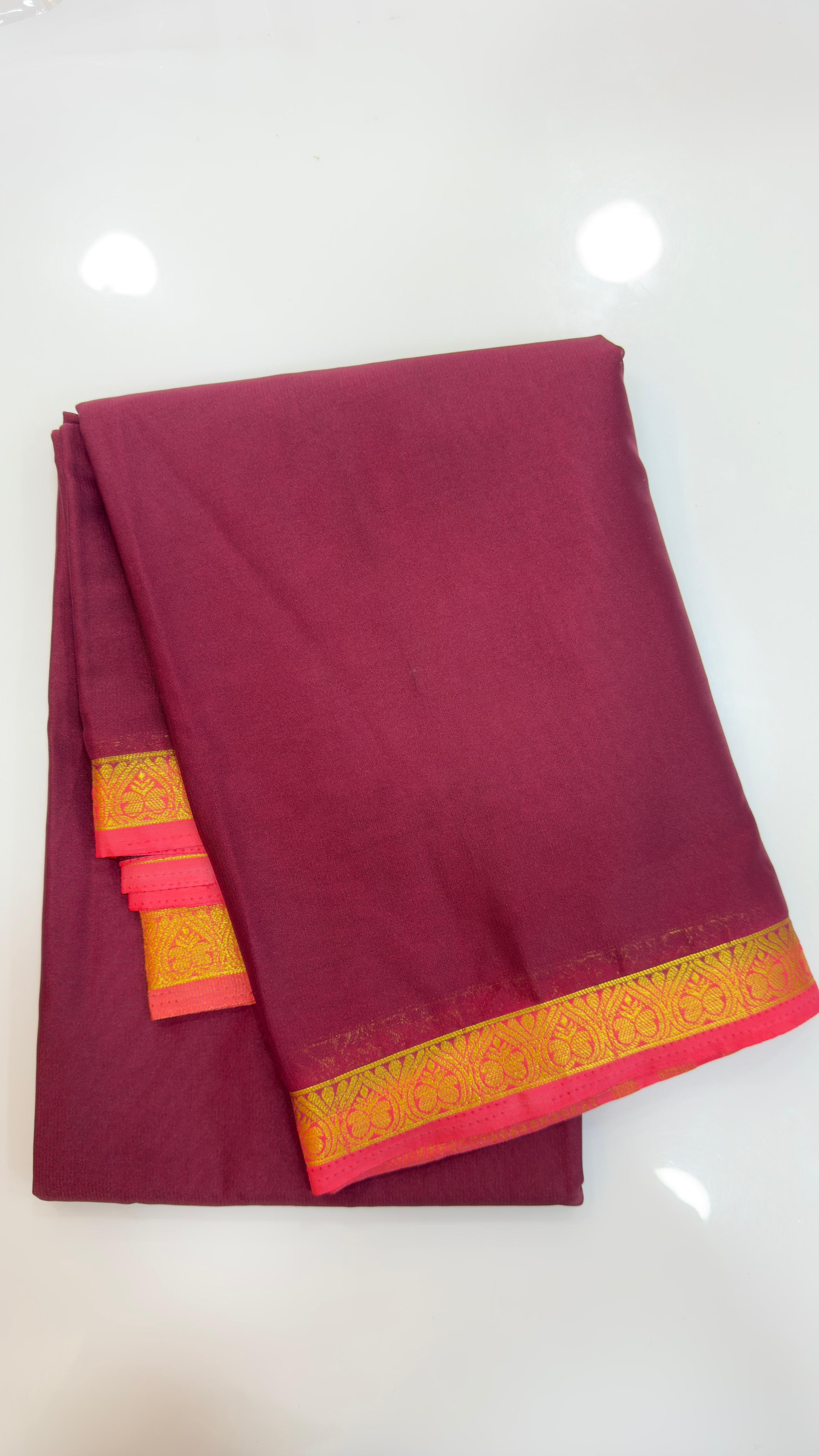 Mysore Crepe silk