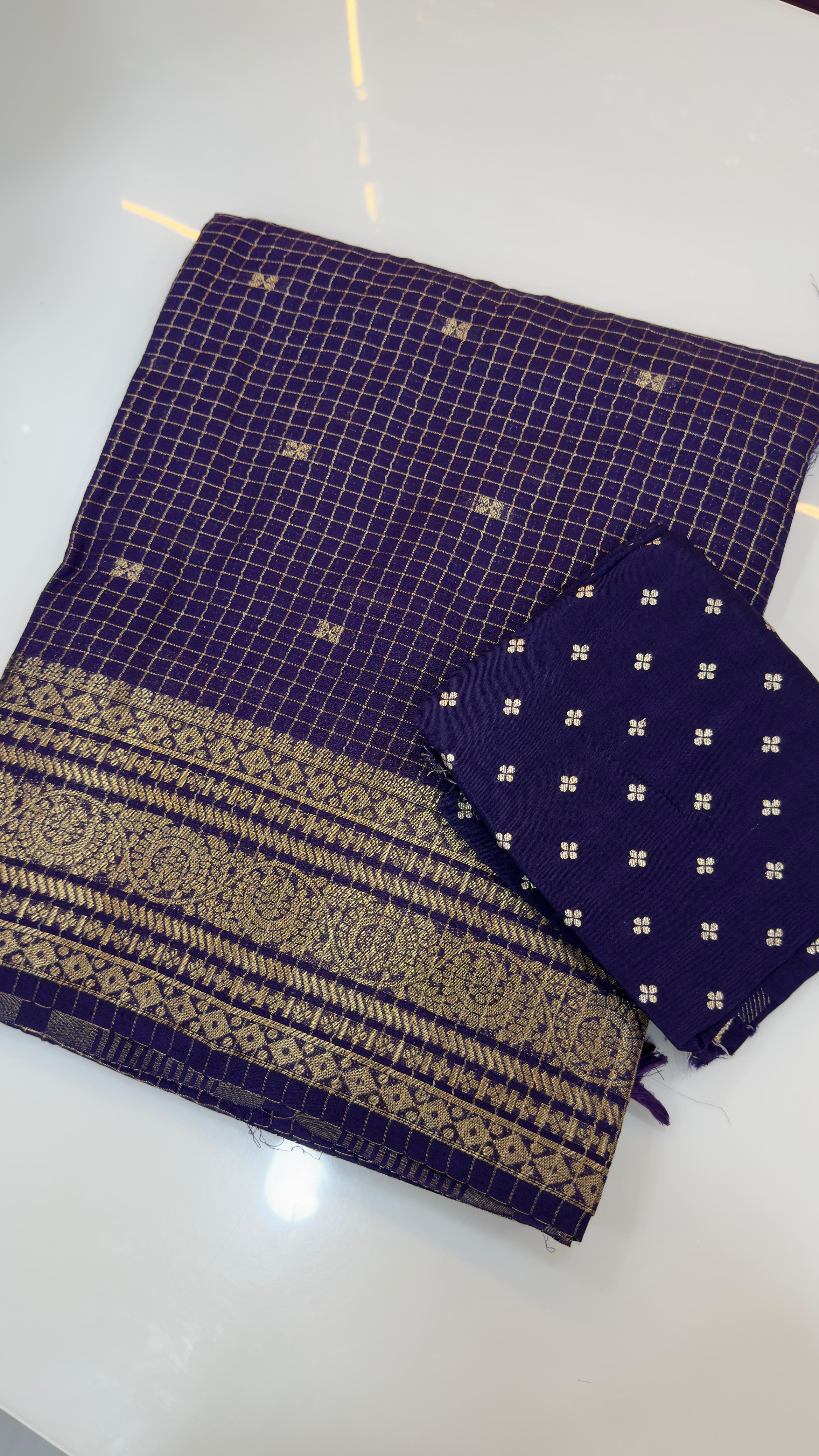 Traditional Chexs Sarees