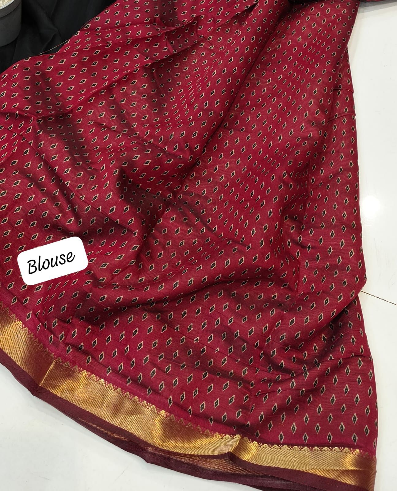 Maheshwari silk saree