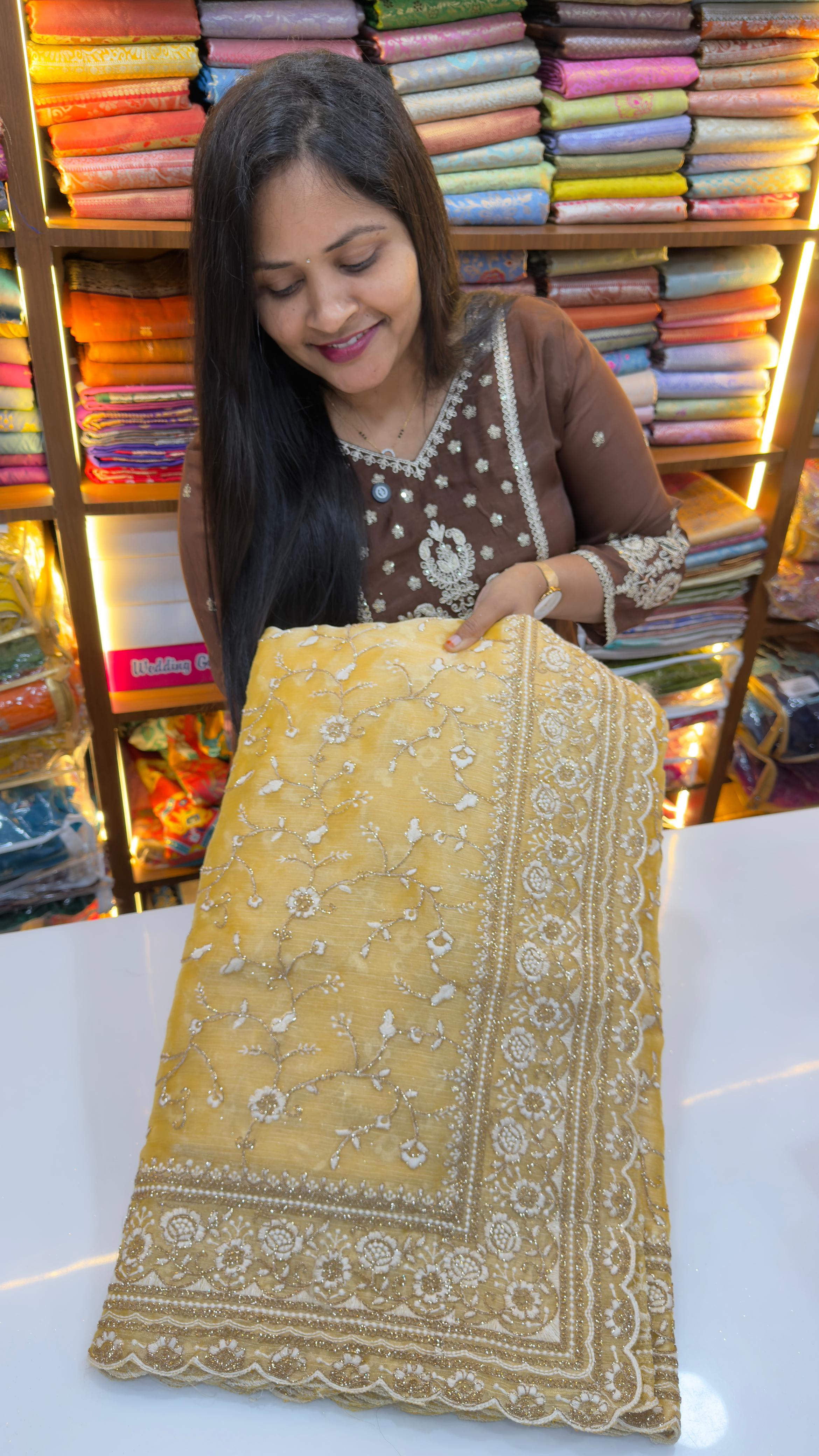 Jimmy Choo Party wear saree