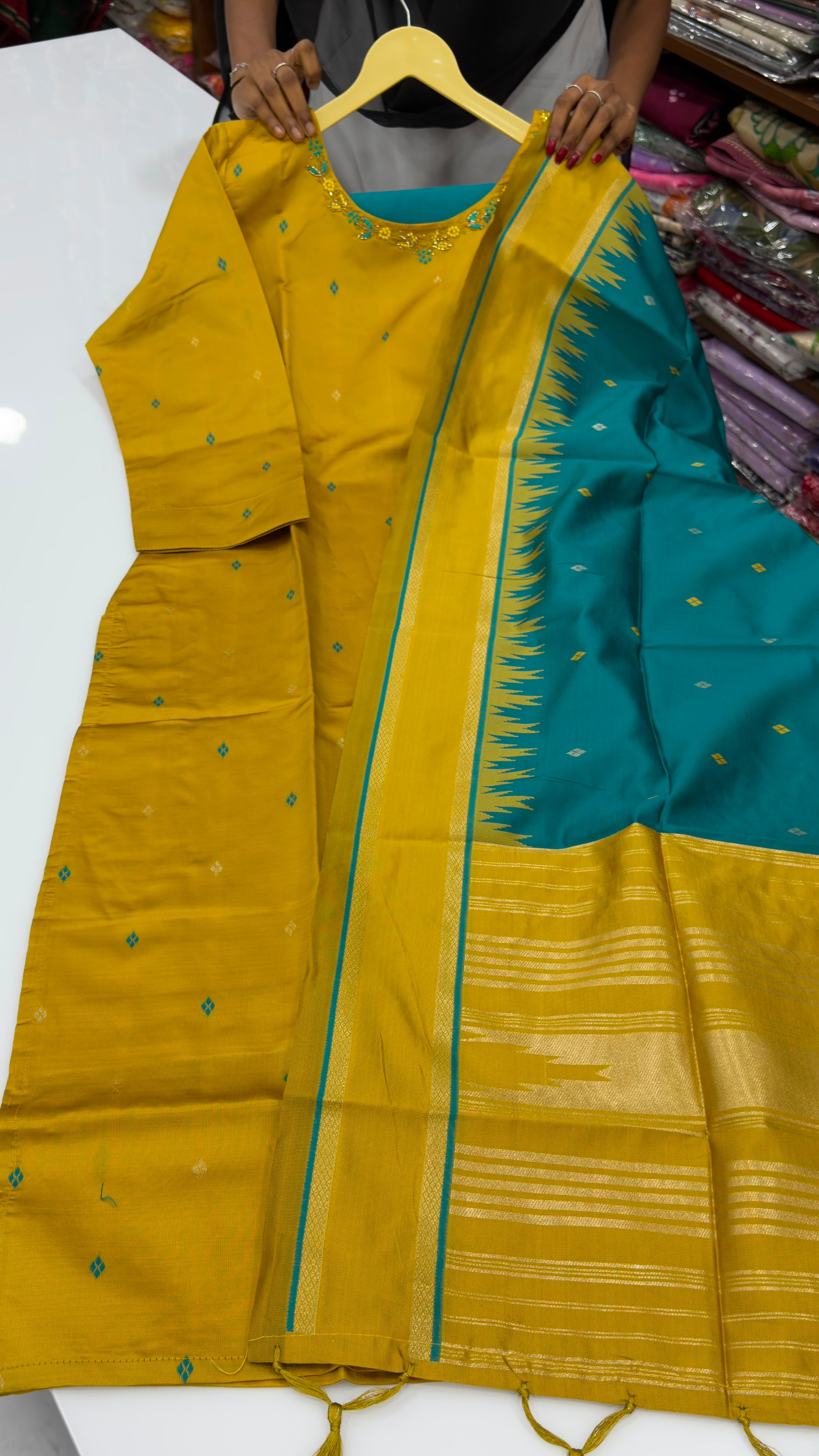Soft Pattu 3 Piece Sets