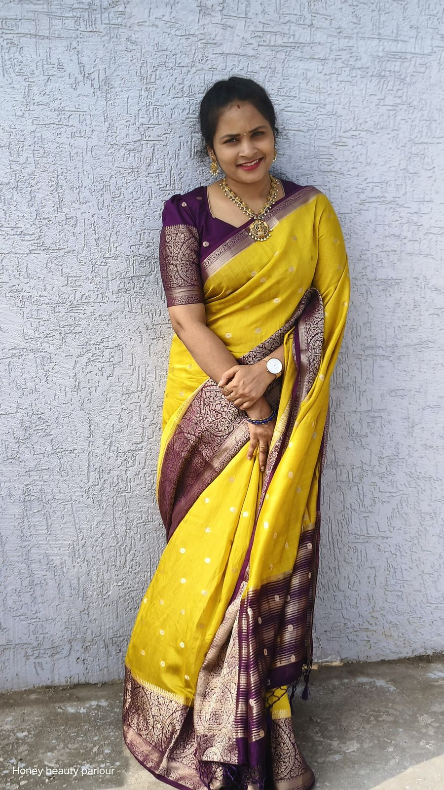 Binni crape saree