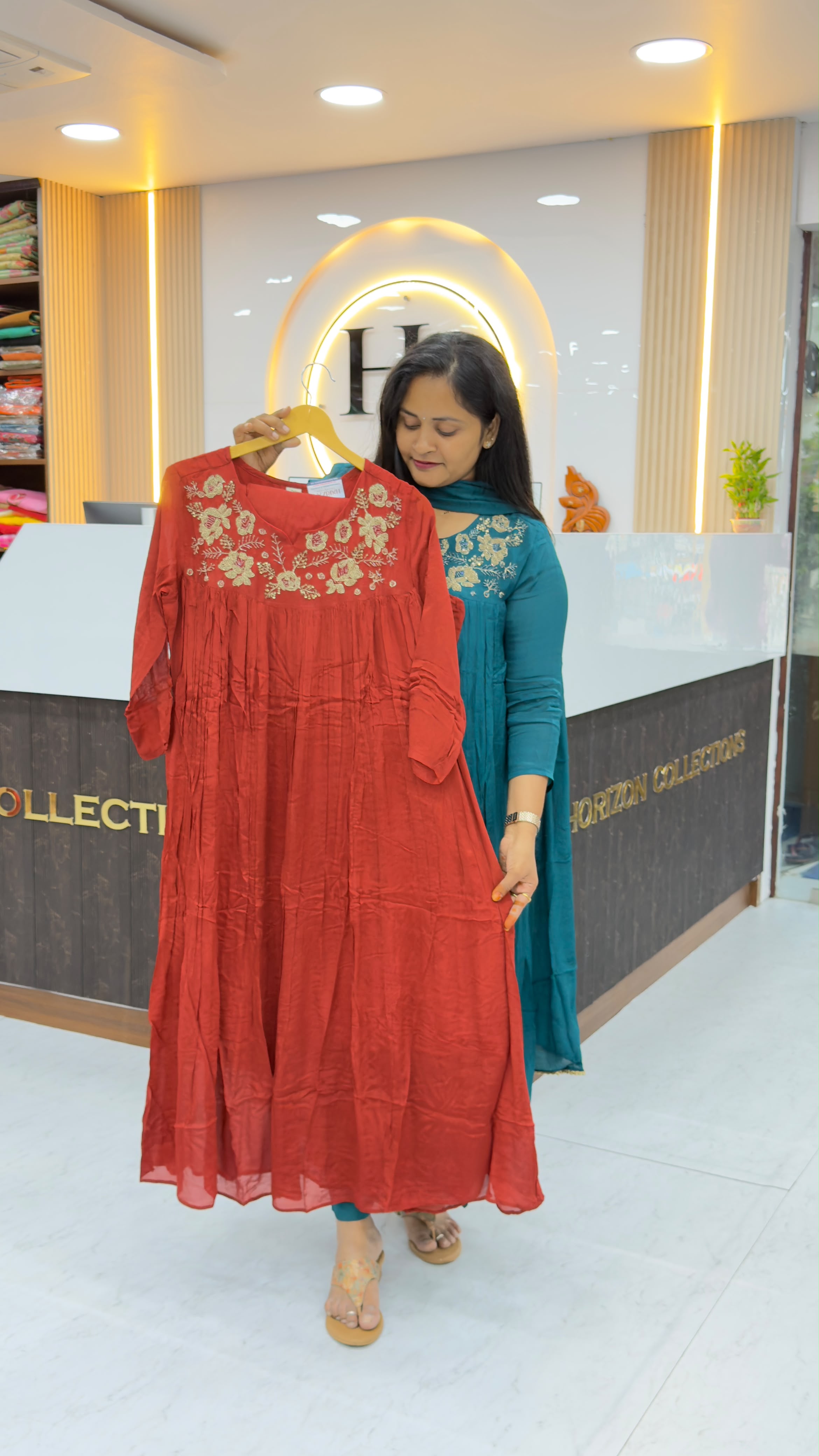 Designer Chinon Dresses