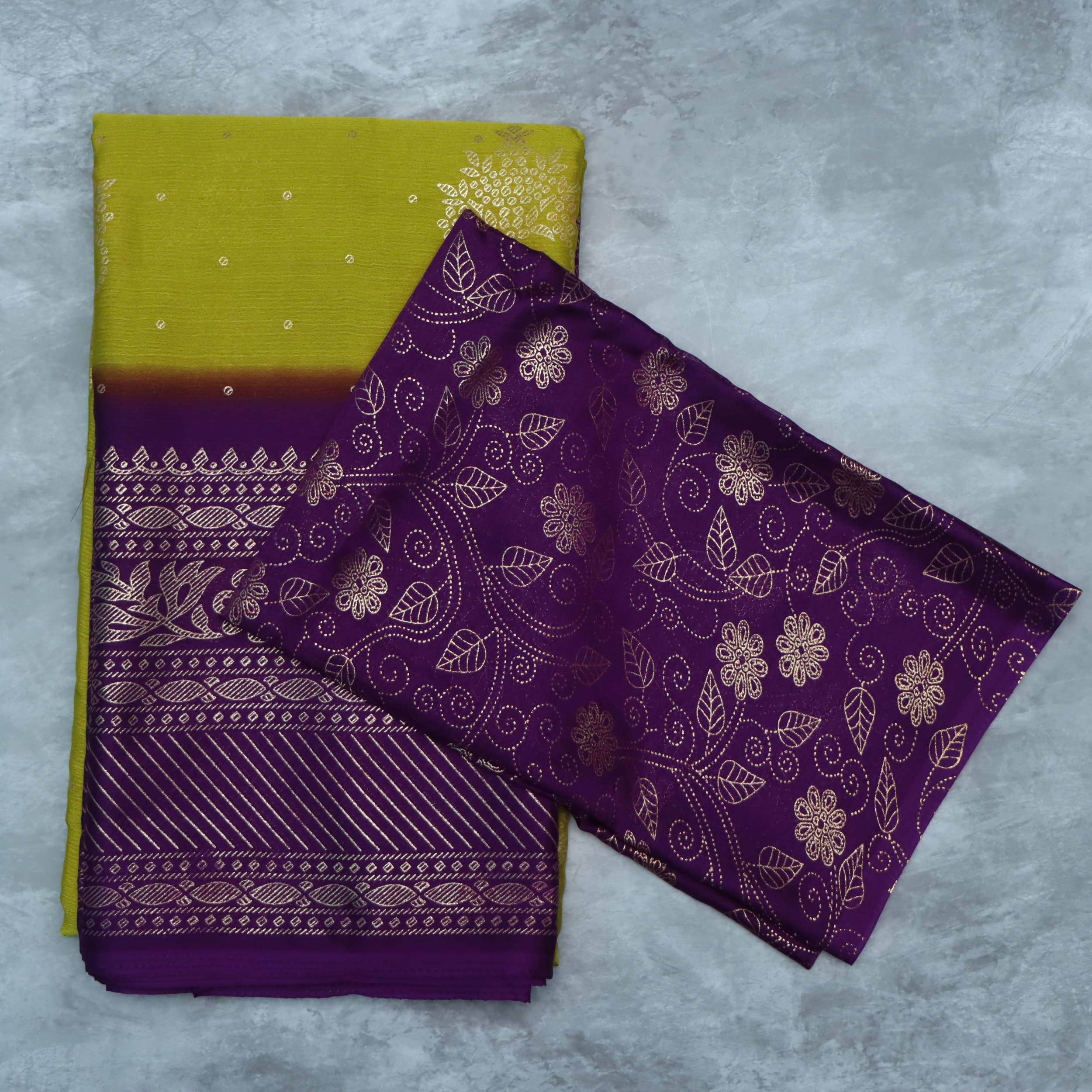 Earring Design Chiffon saree