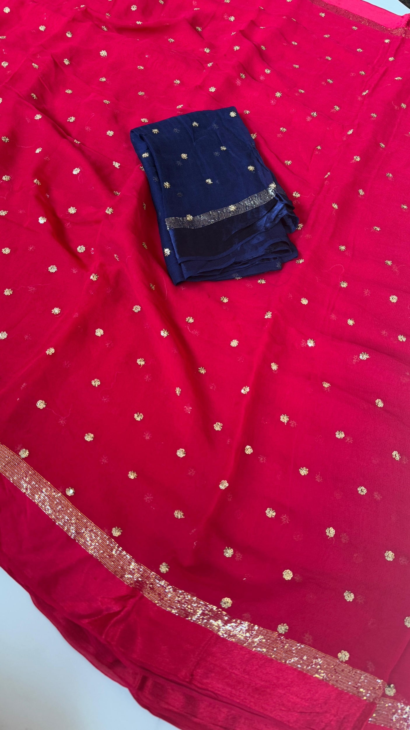 Georgette party wear sarees