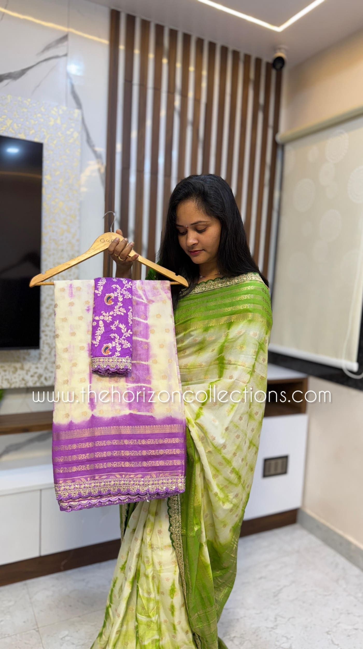 Shibori Banarasi Blouse