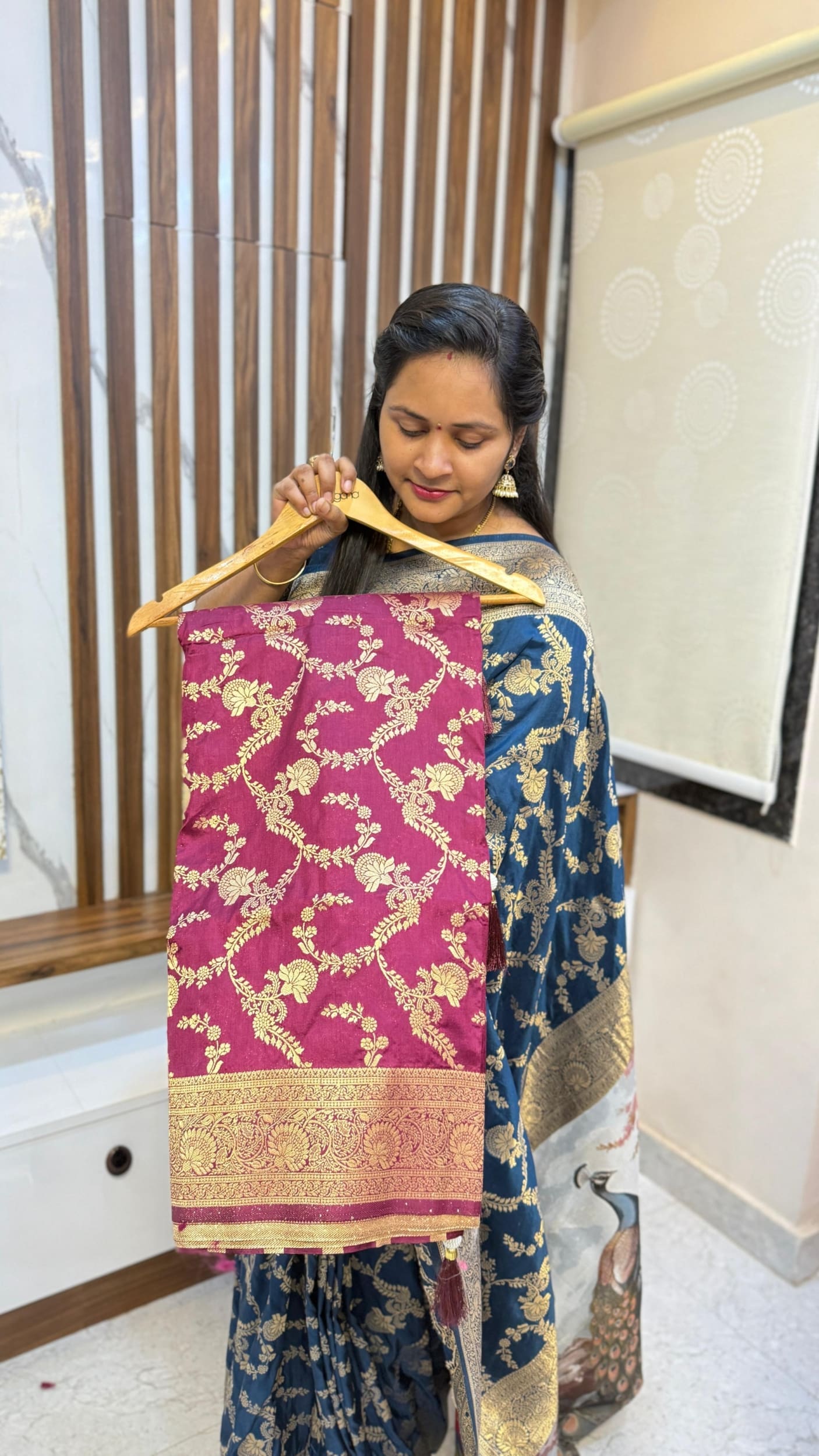 Banarasi Saree with weaving Pallu