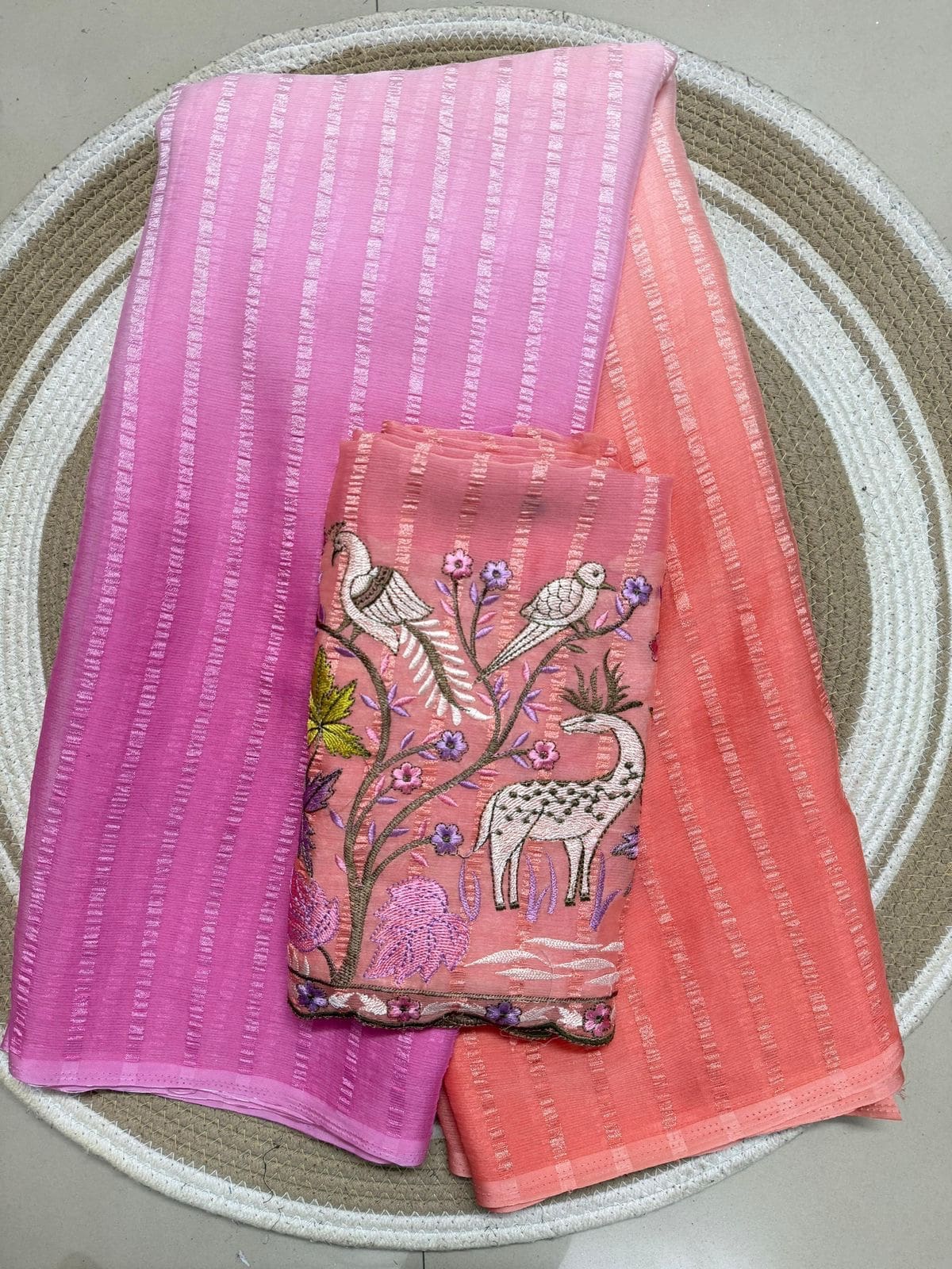 Dual Shade Sarees