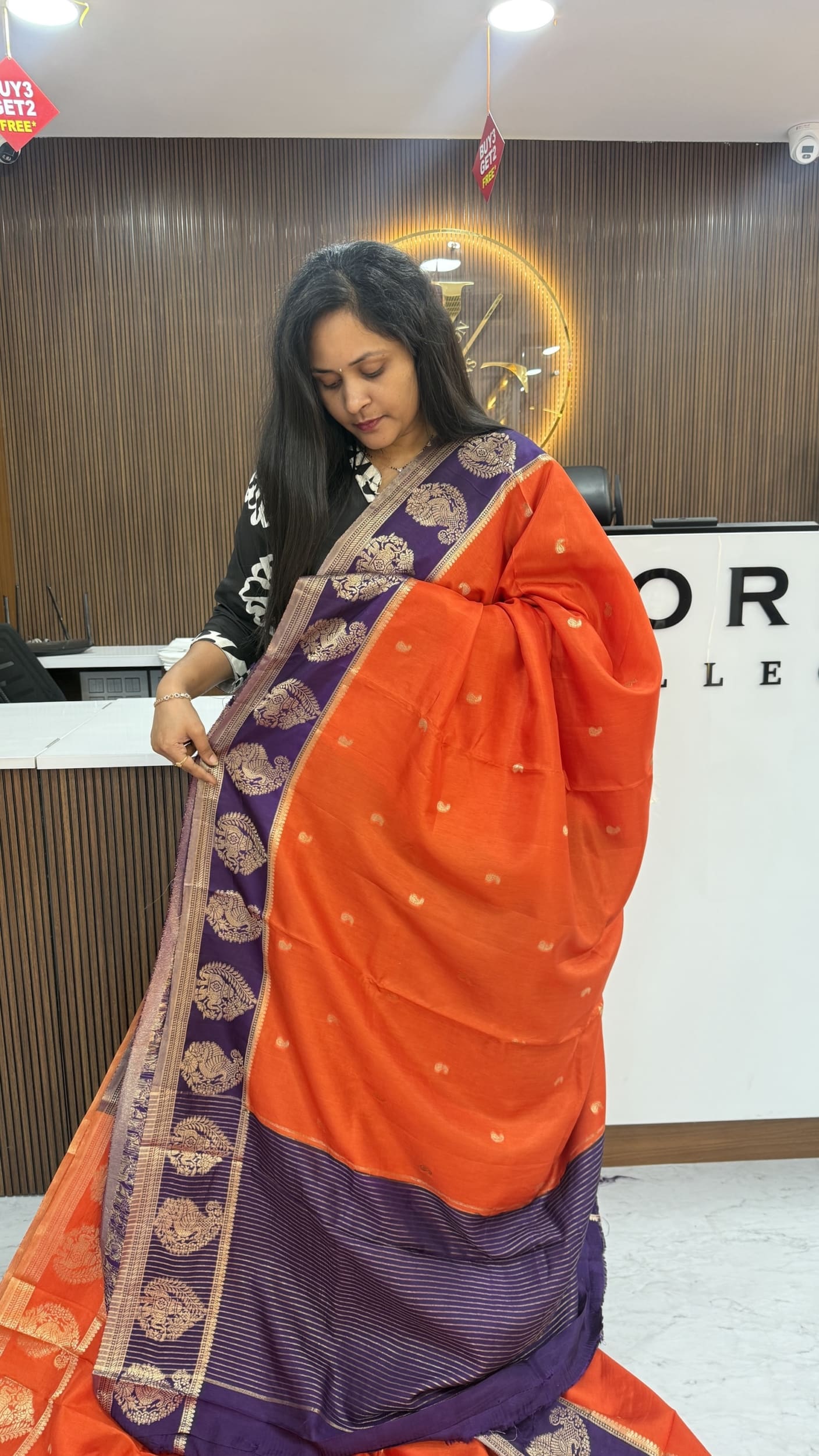 Green Mango Saree