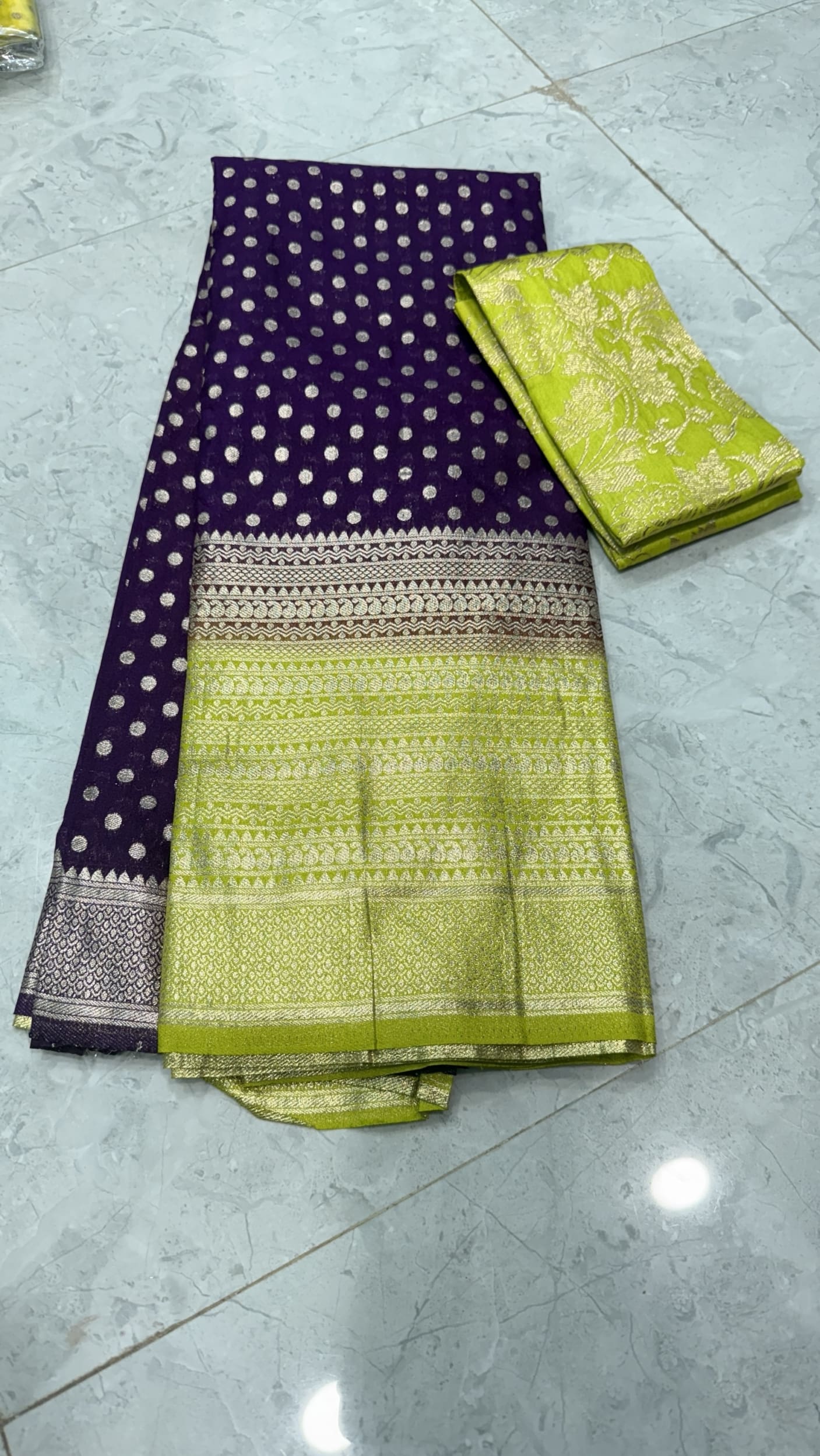 Viscose Banarasi saree