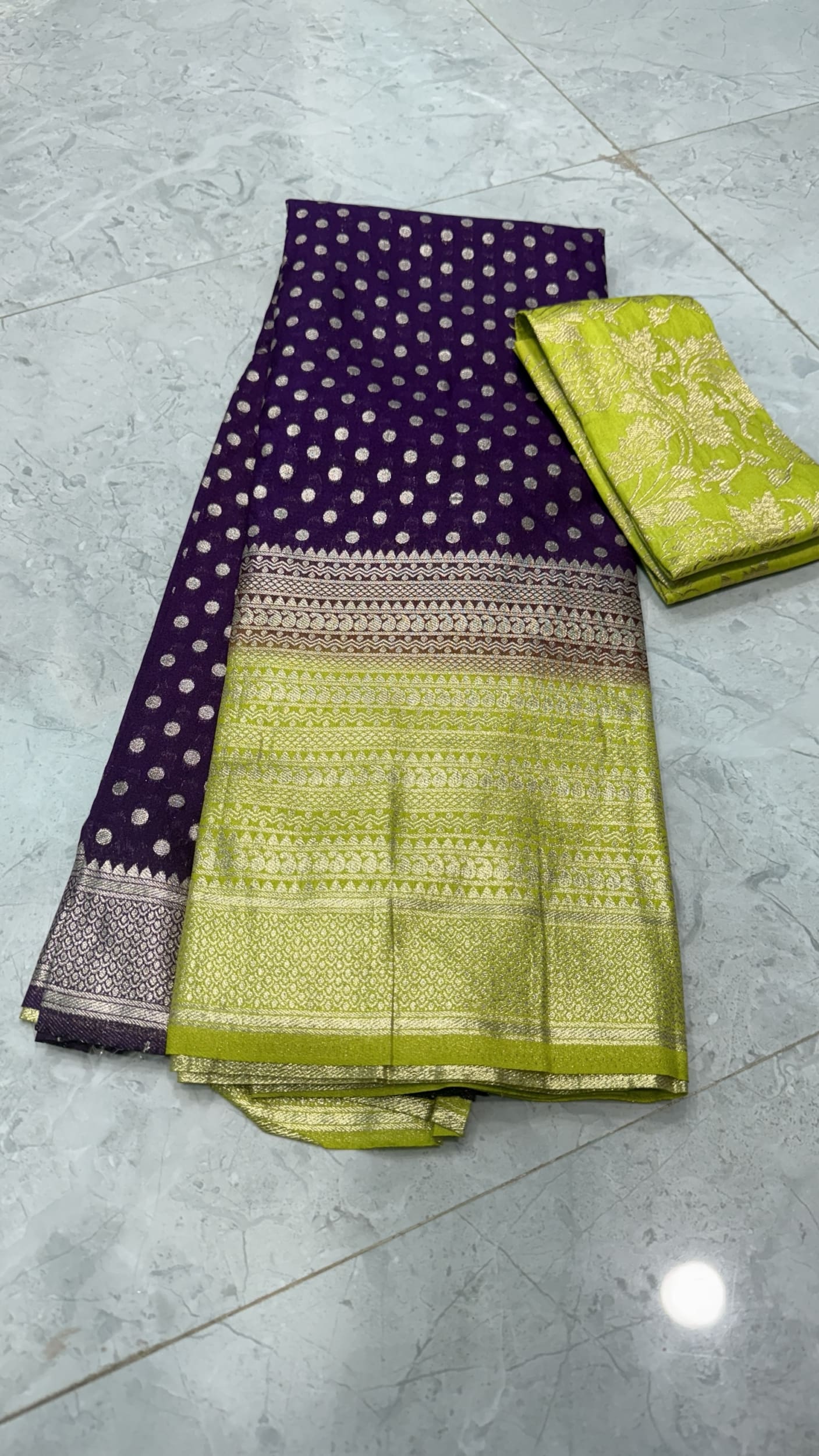 Viscose Banarasi saree