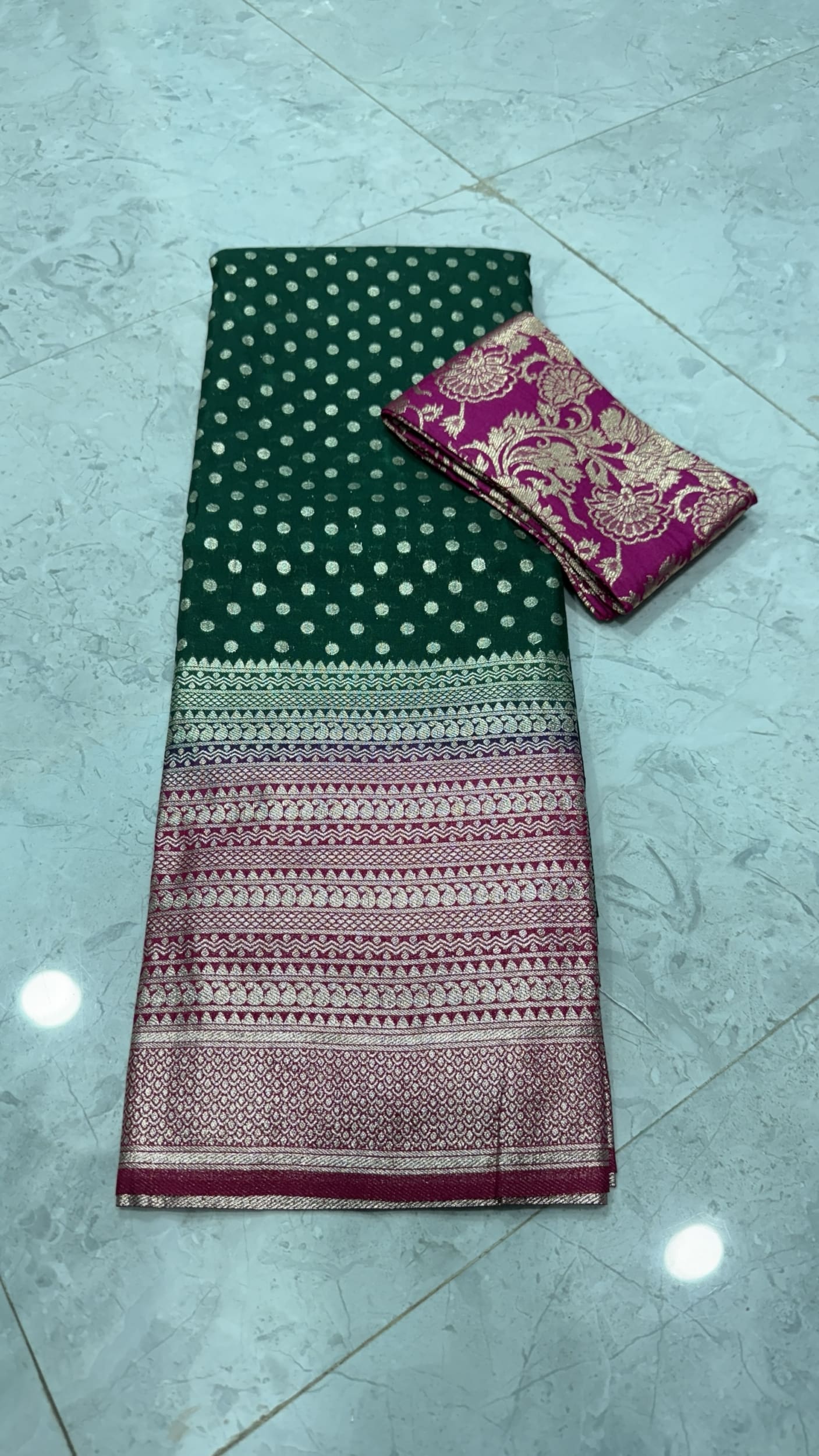 Viscose Banarasi saree
