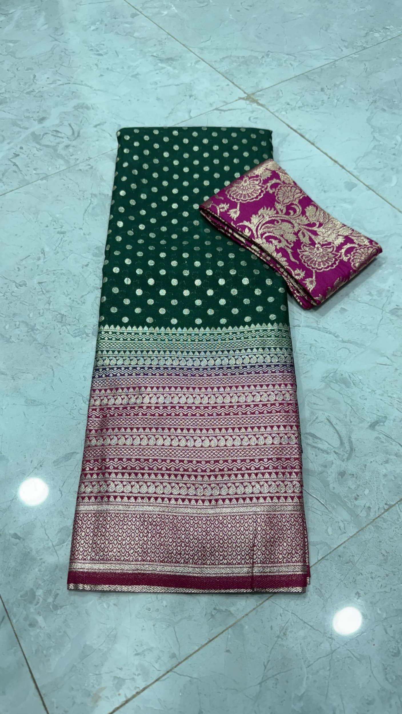 Viscose Banarasi saree