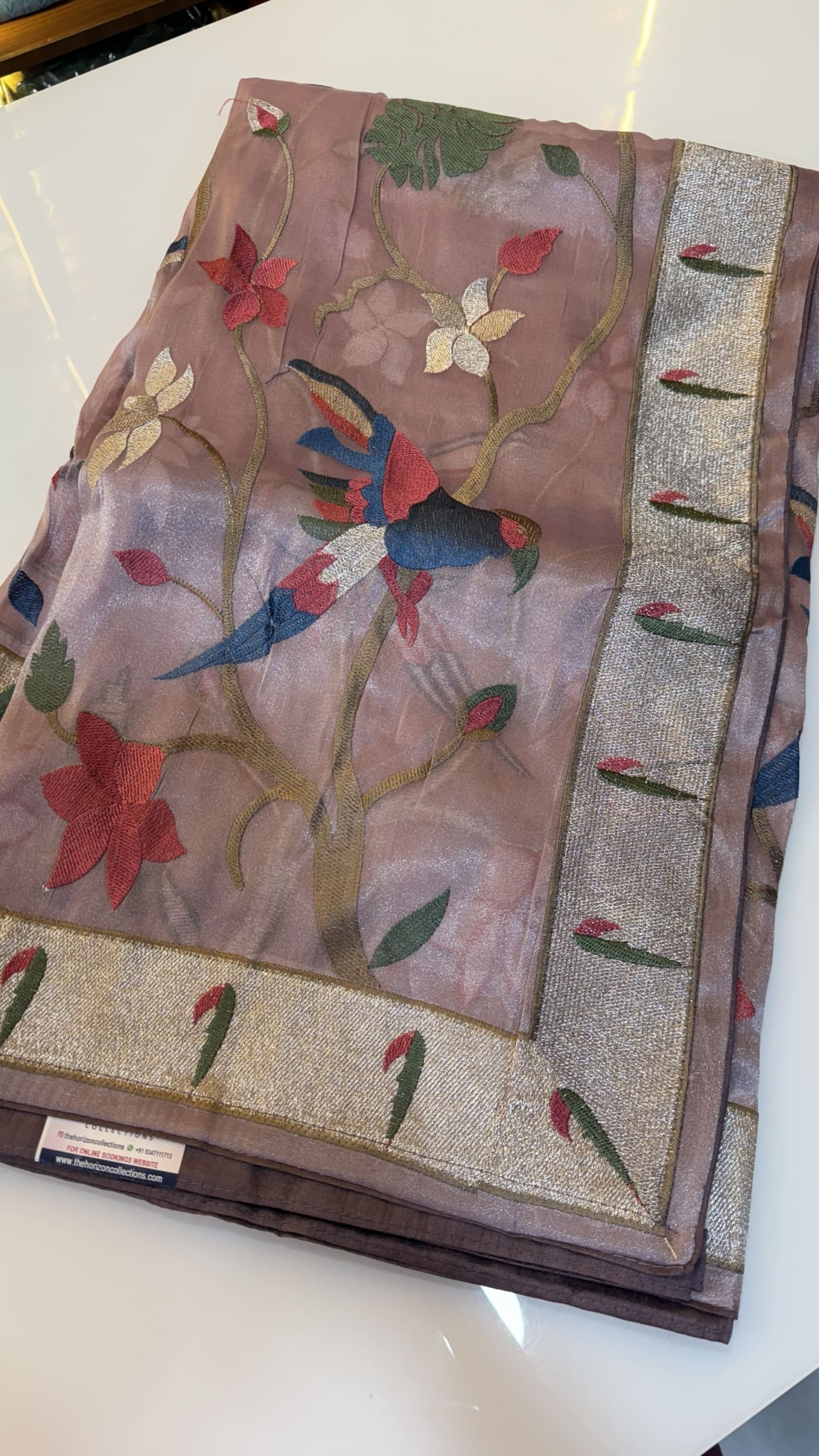 1gm tissue saree