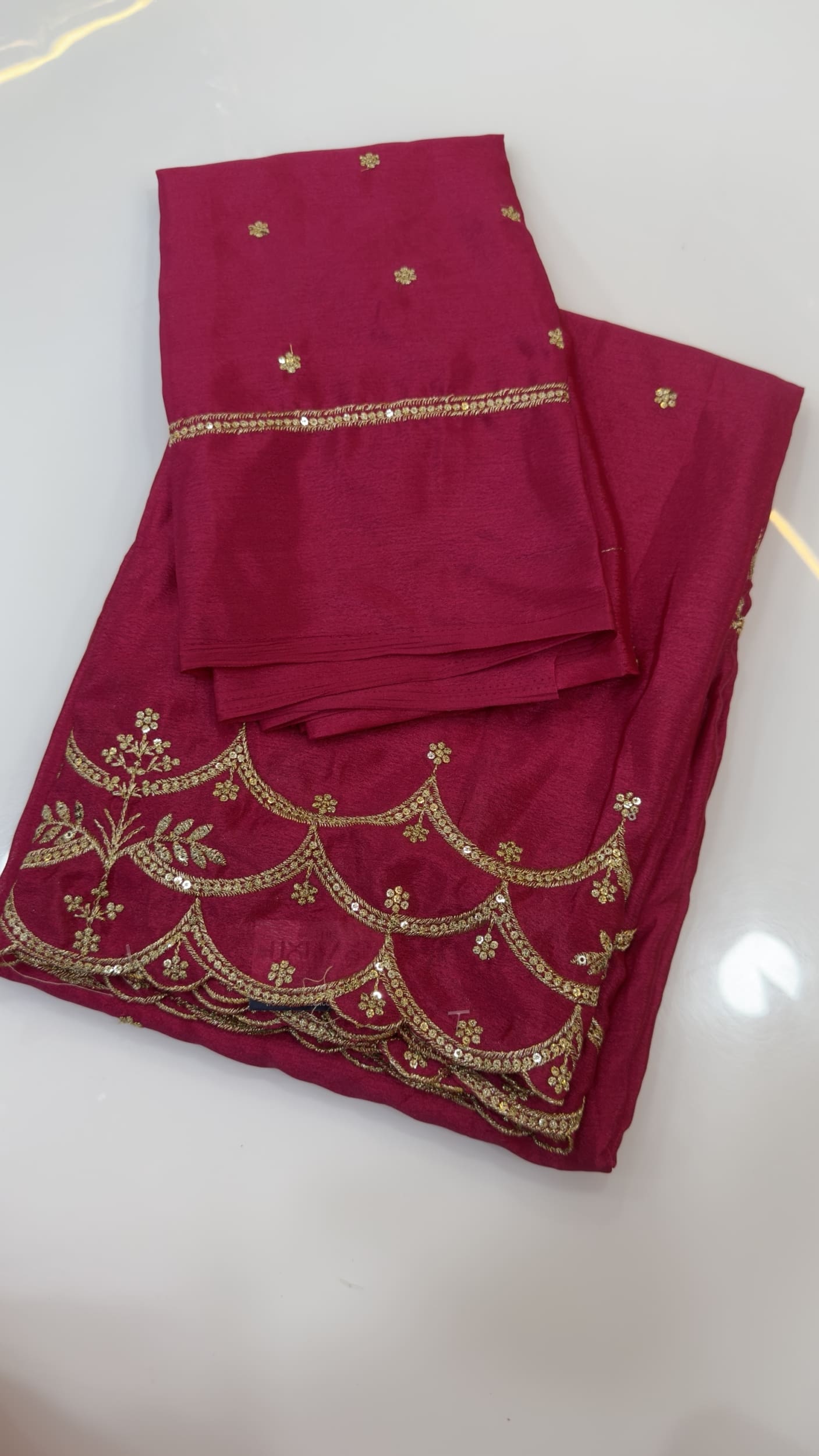 Chinon party wear sarees