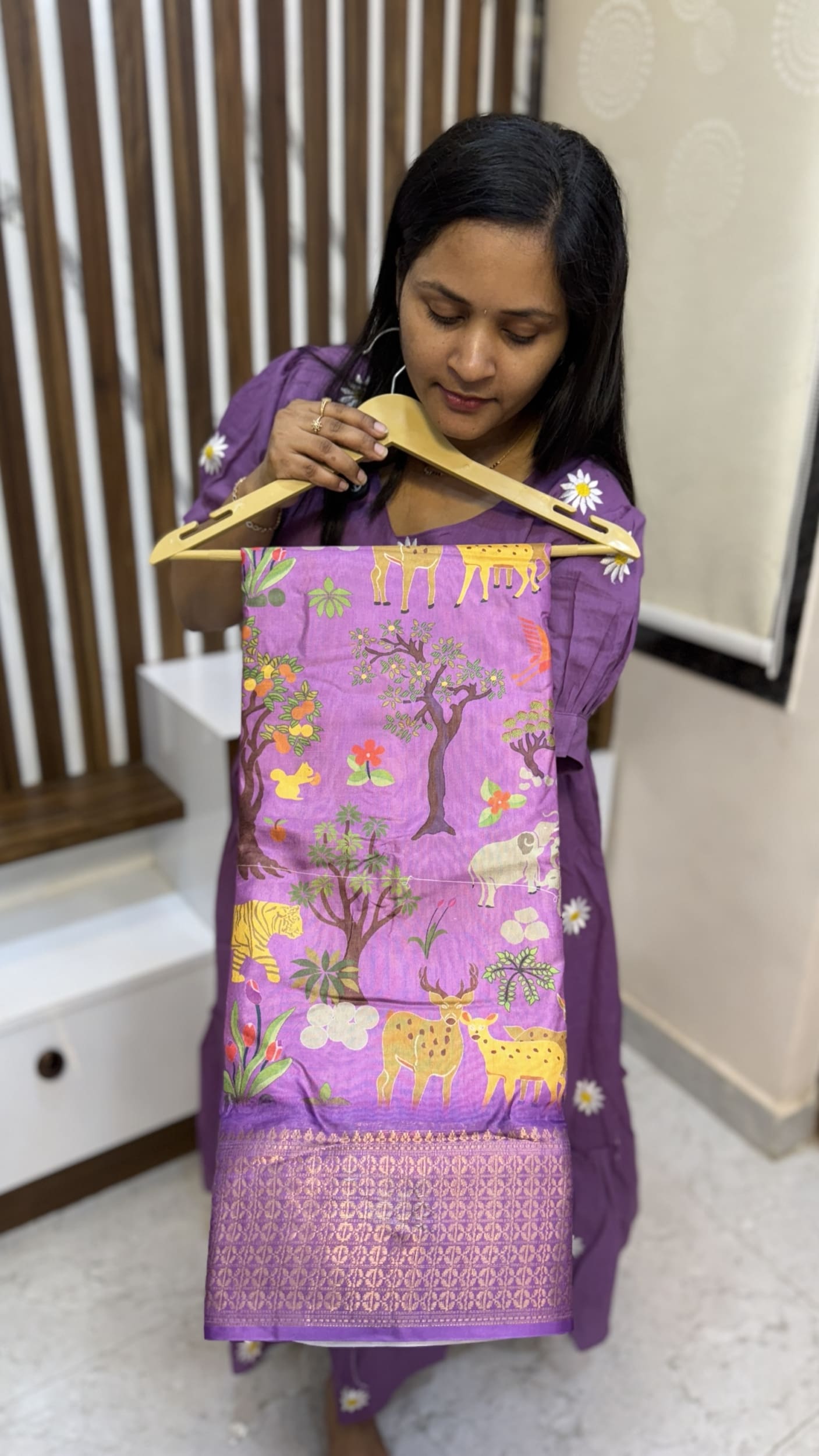 Jungle Theme Sarees