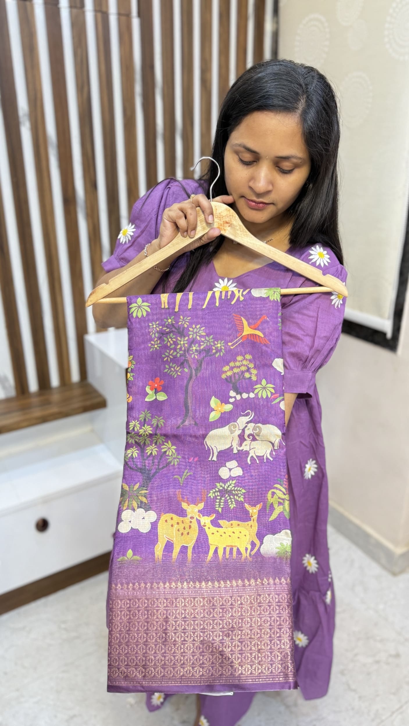 Jungle Theme Sarees