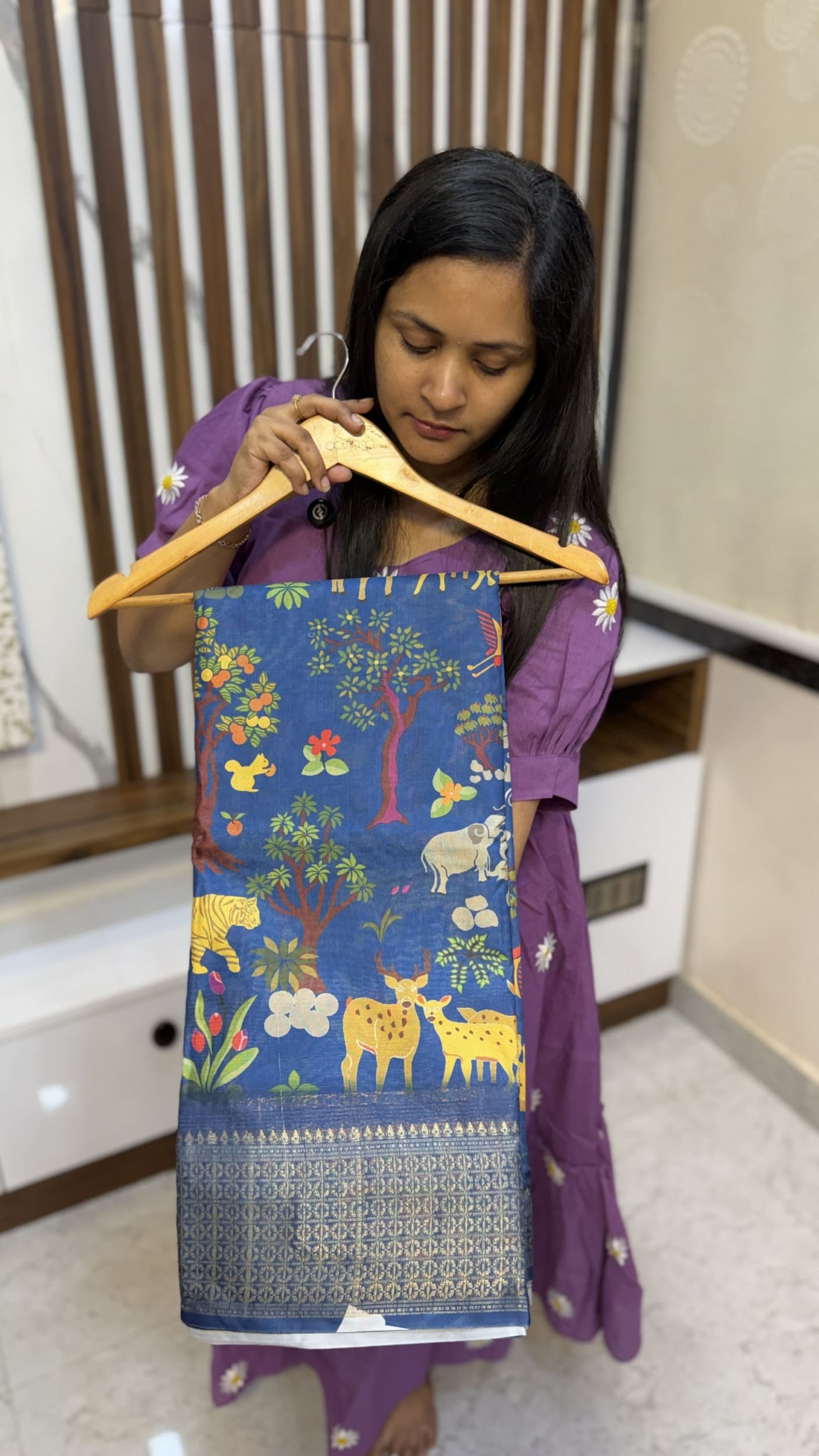 Jungle Theme Sarees