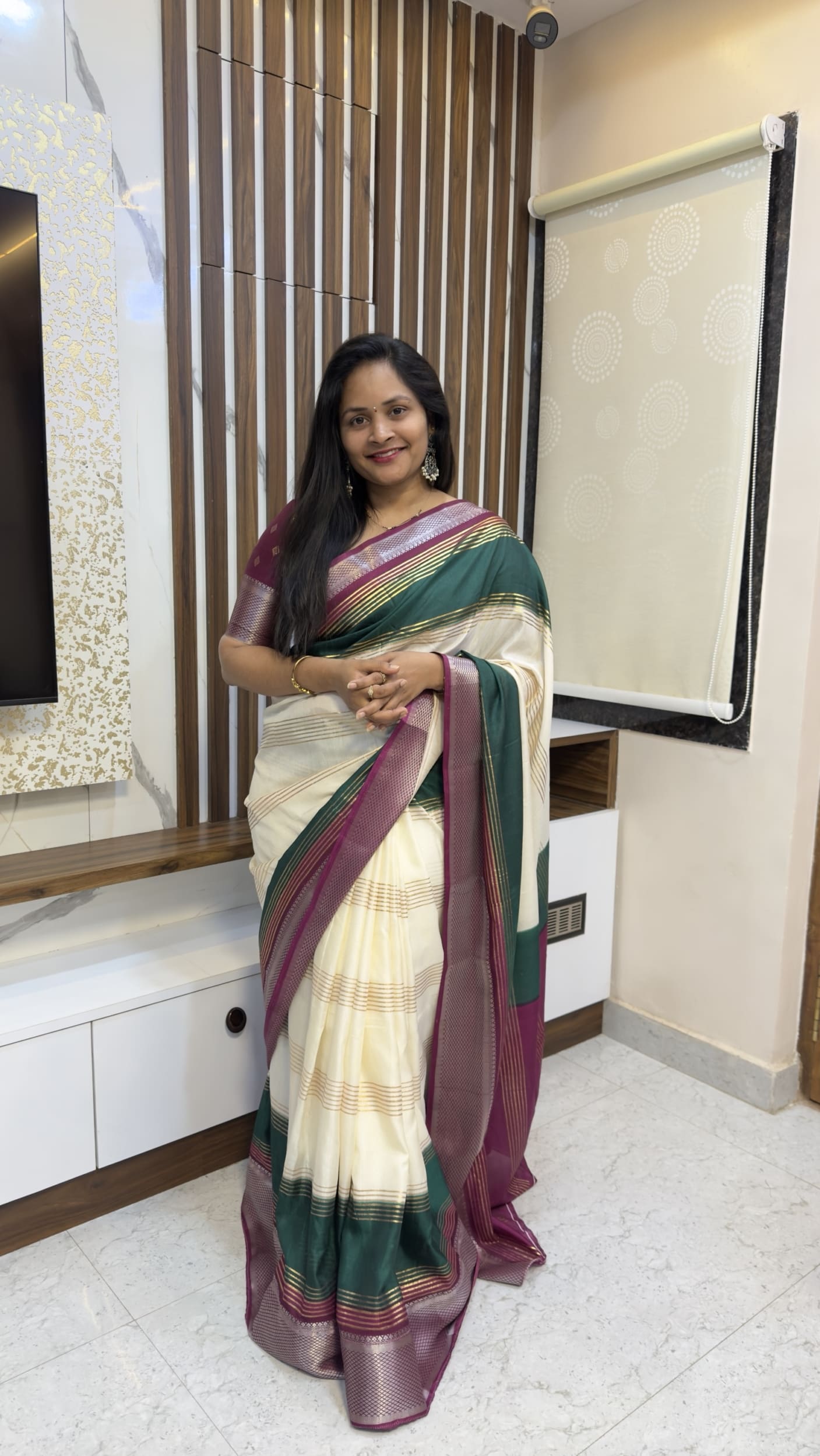 Mysore Silk Inspired Saree
