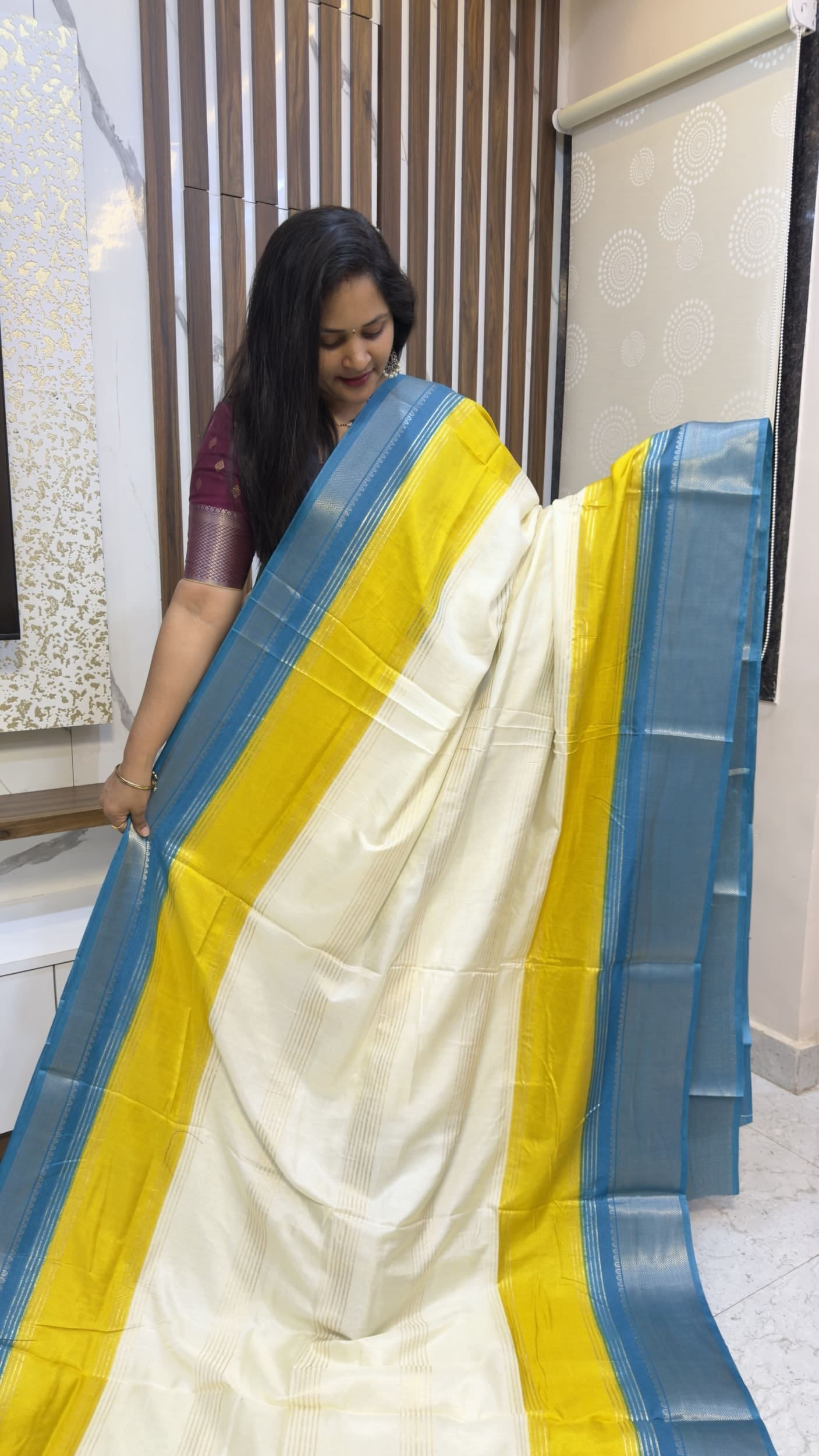 Mysore Silk Inspired Saree