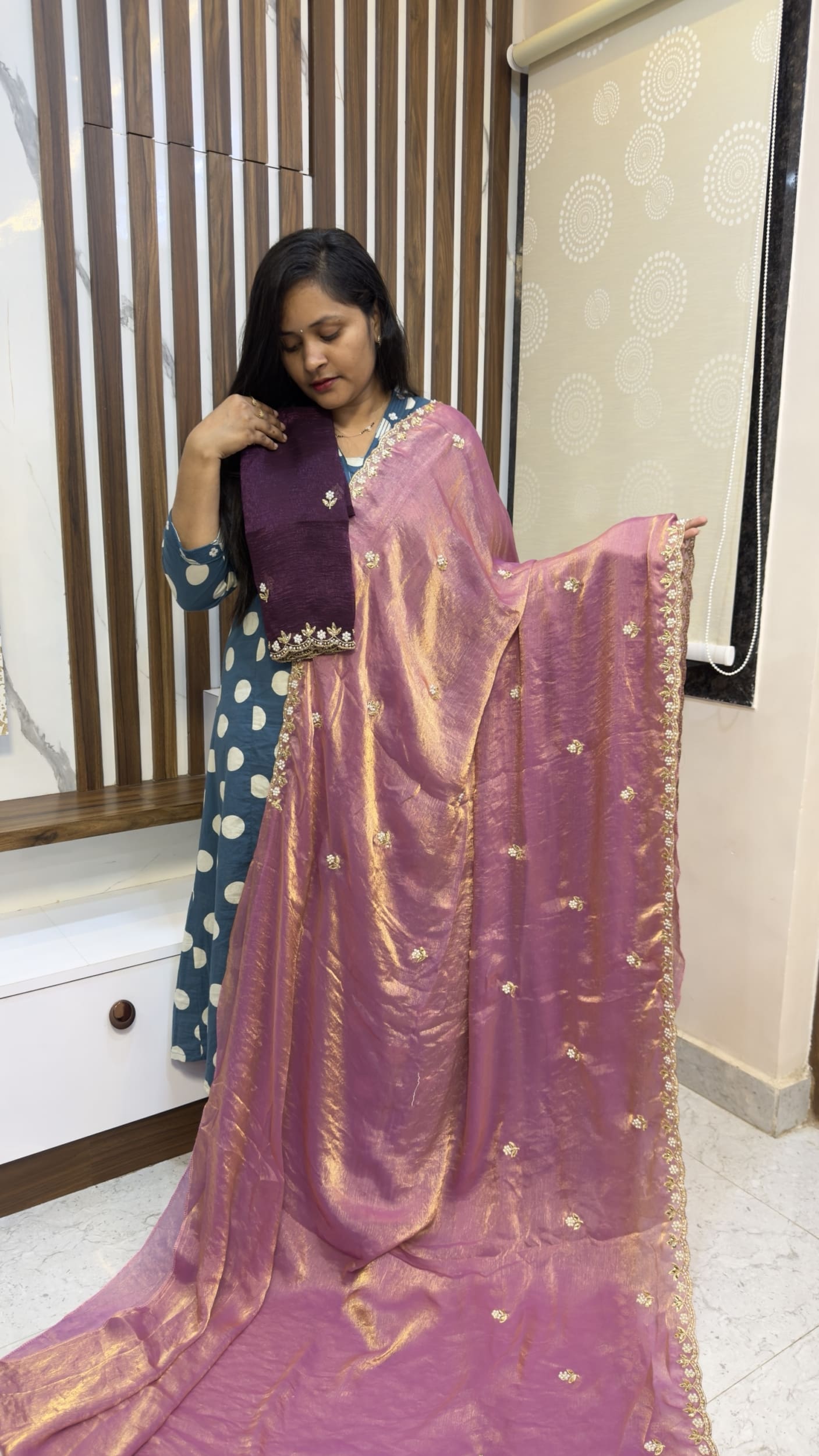 Shimmery Shine Party wear sarees