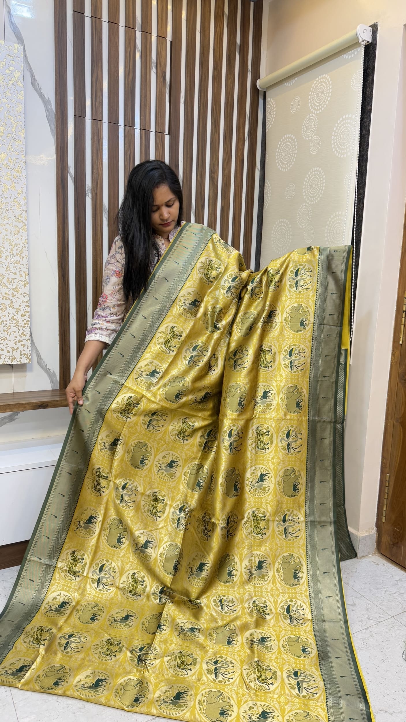 Jungle Theme Sarees