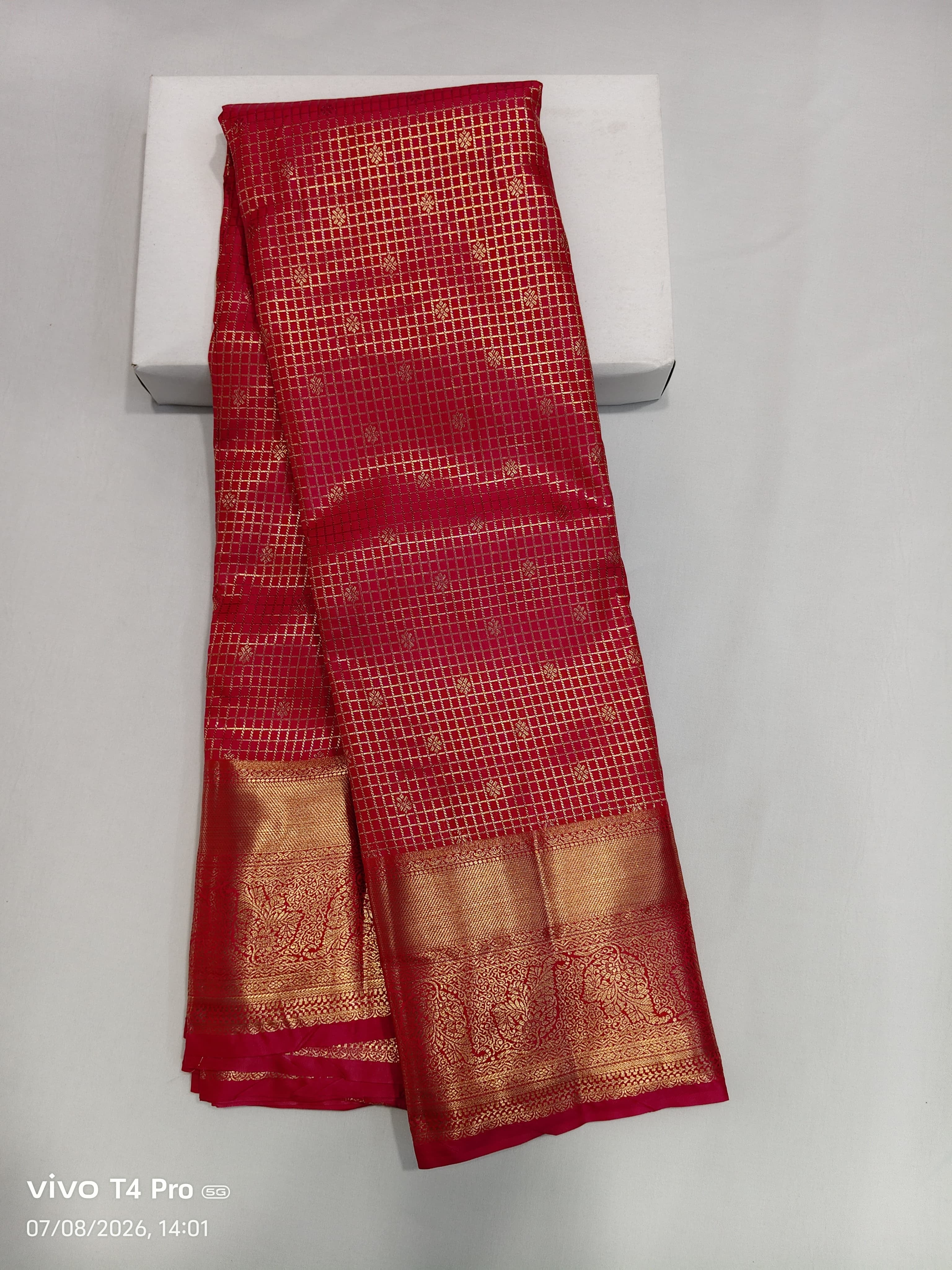 Semi Kanchi pattu sarees