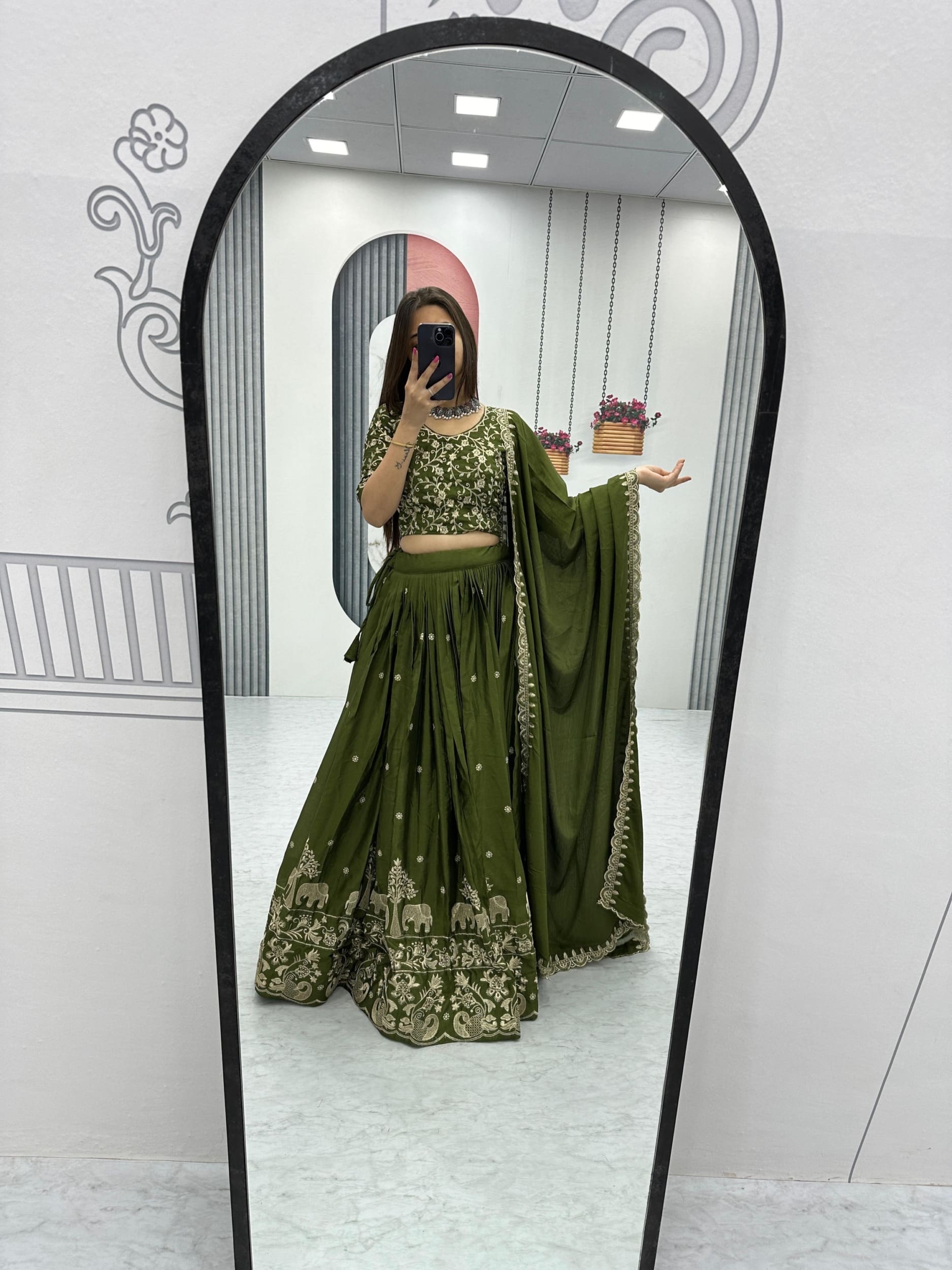 Party wear lehenga