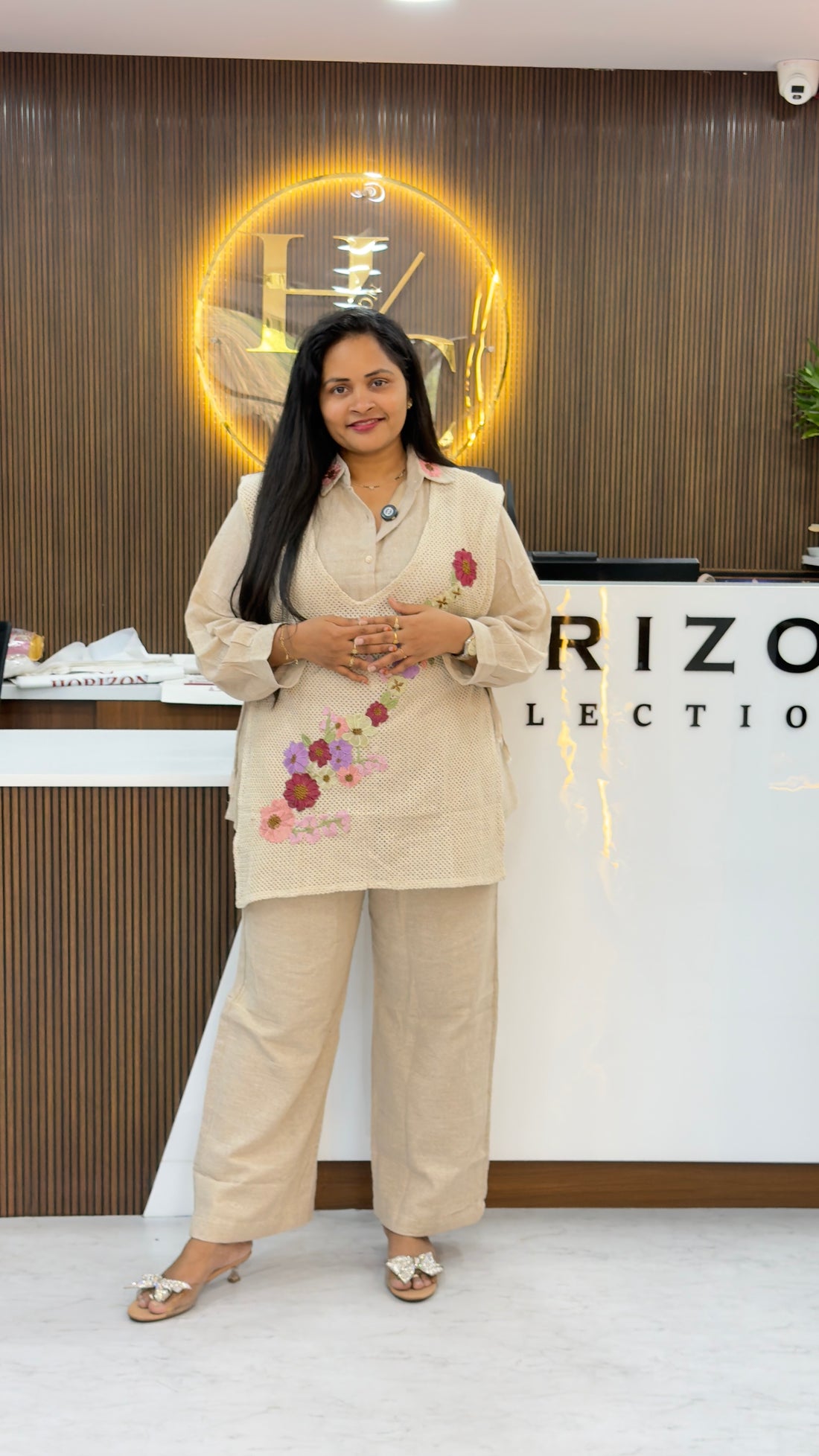 Khadi cotton trendy Co-ord set