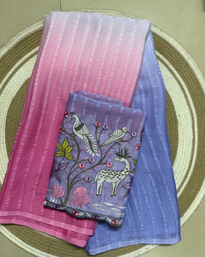 Dual Shade Sarees