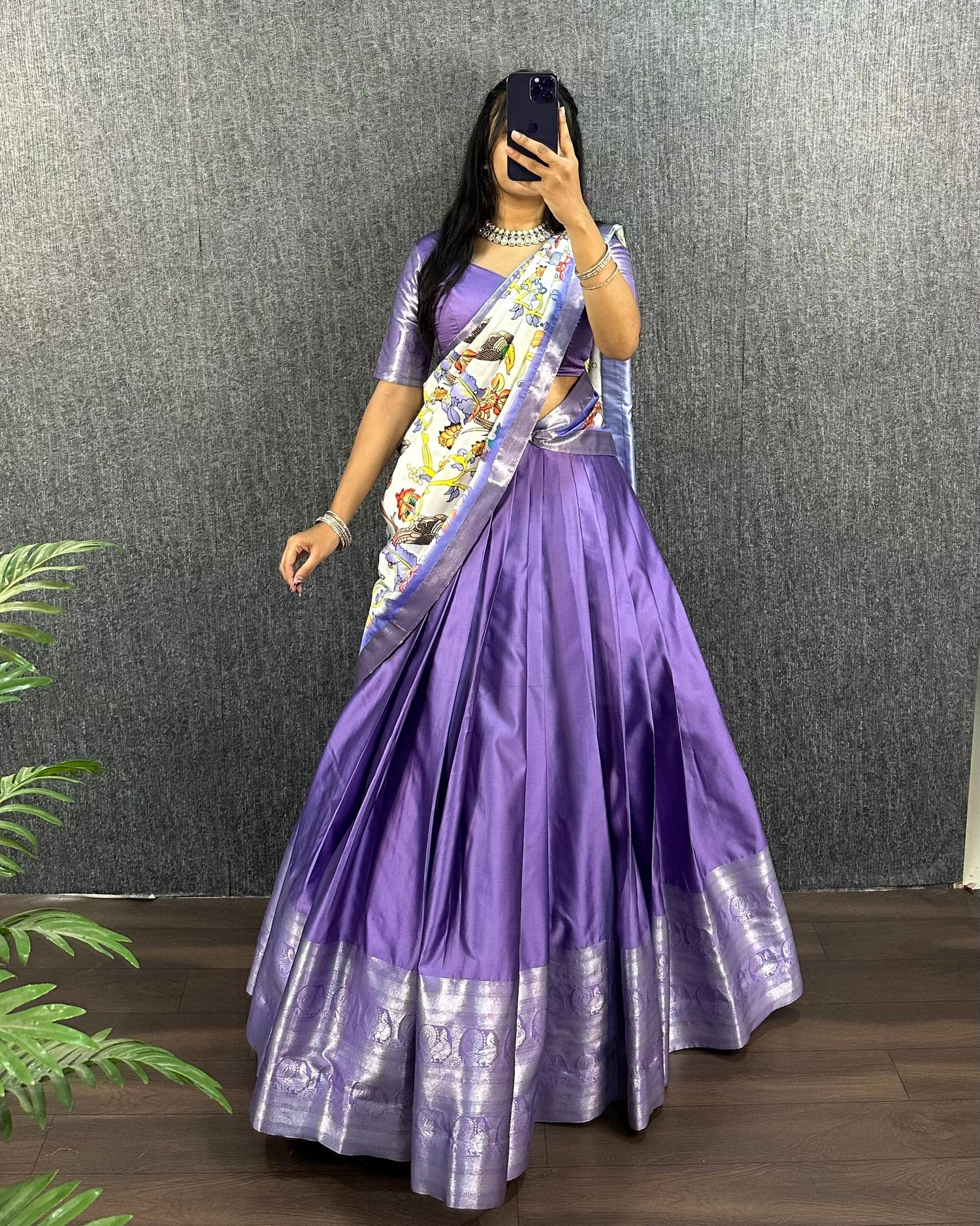 Traditional plain lehengas
