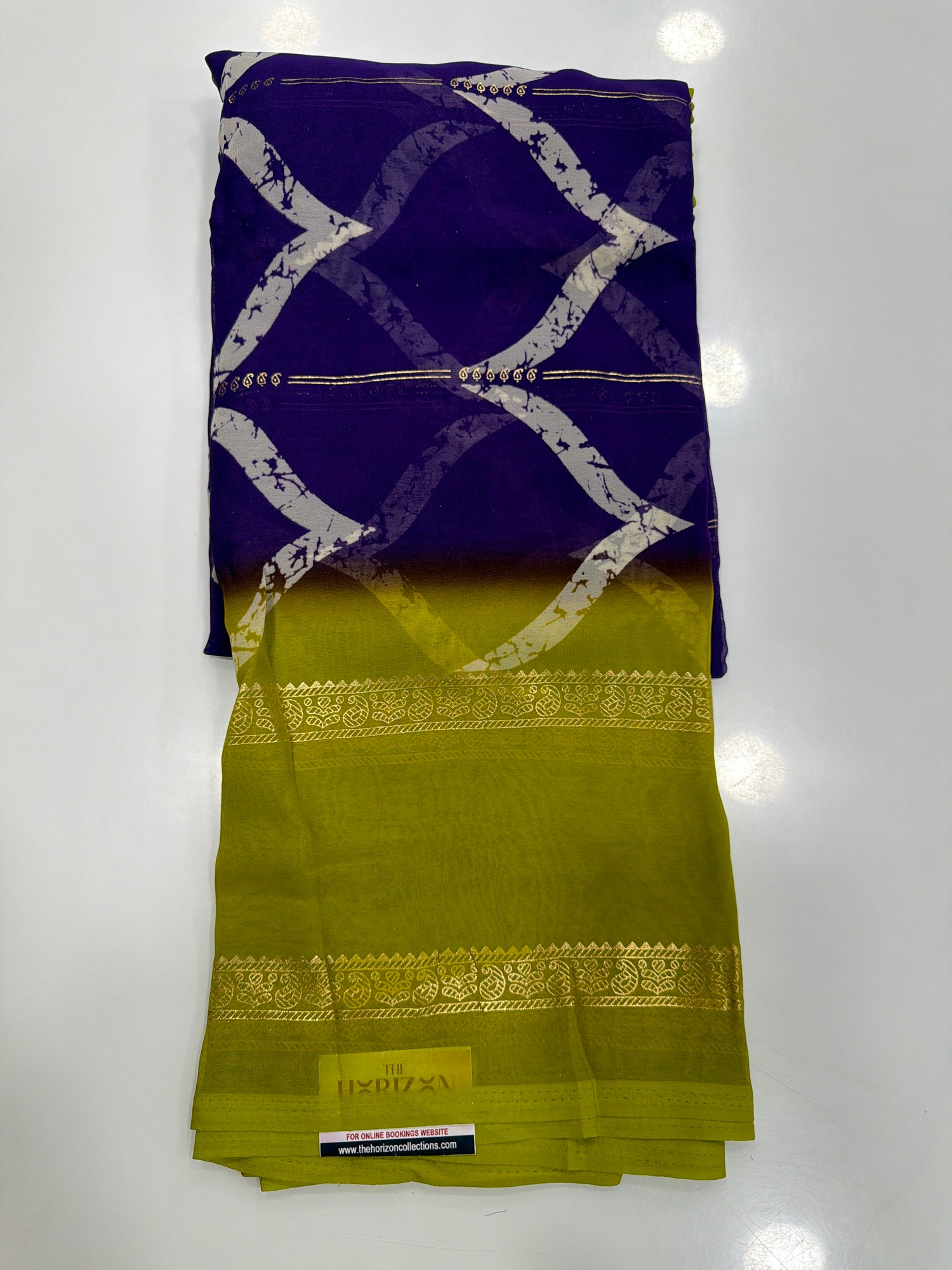Waves Georgette saree