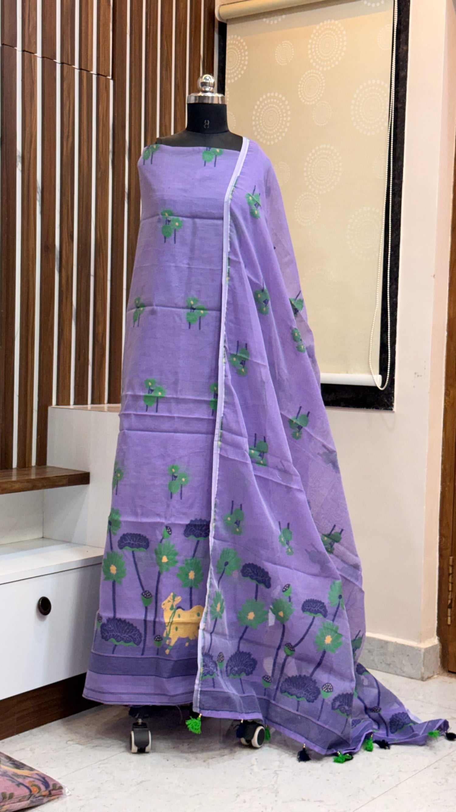 Jamdhani dress materials