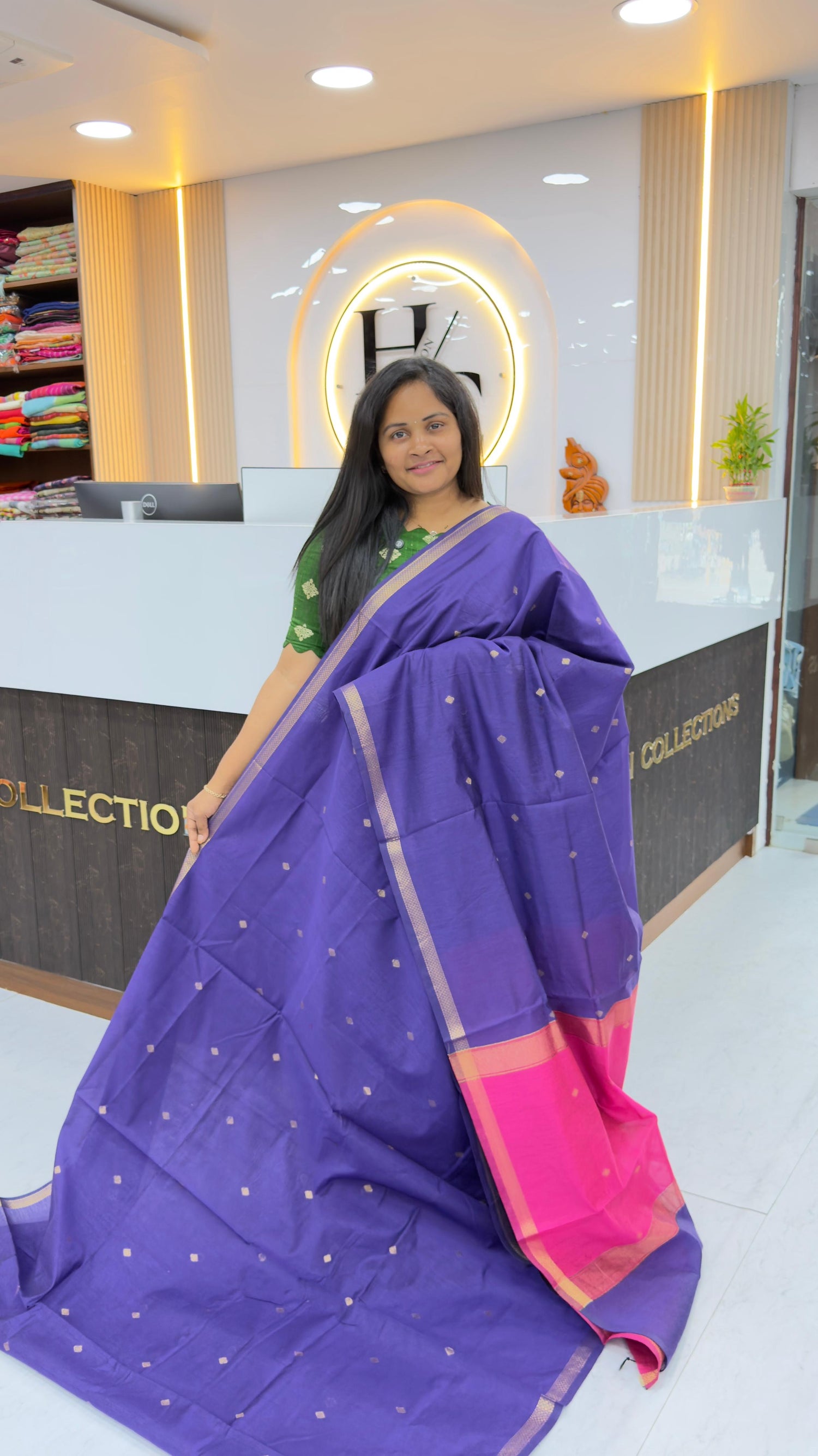 Maheswari cotton silk sarees