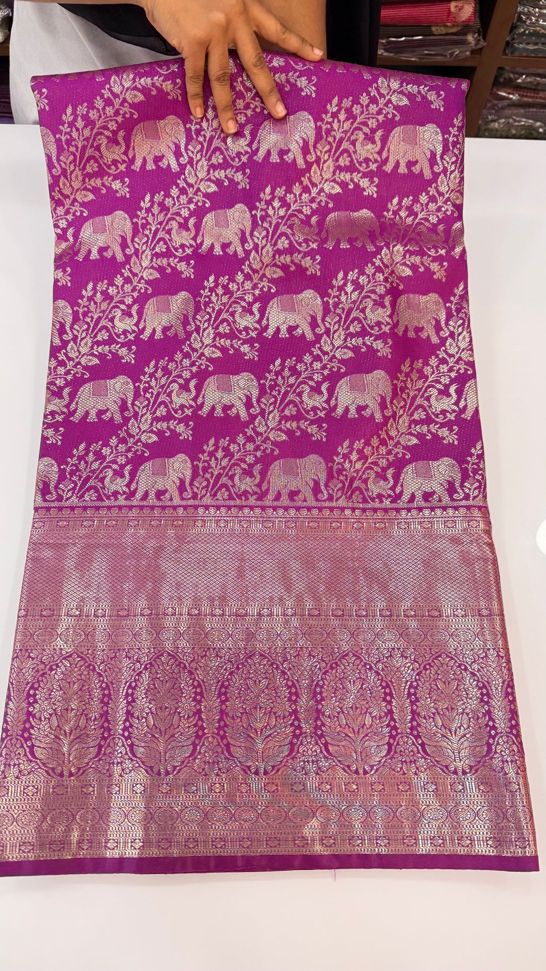 Bridal Meenakari sarees