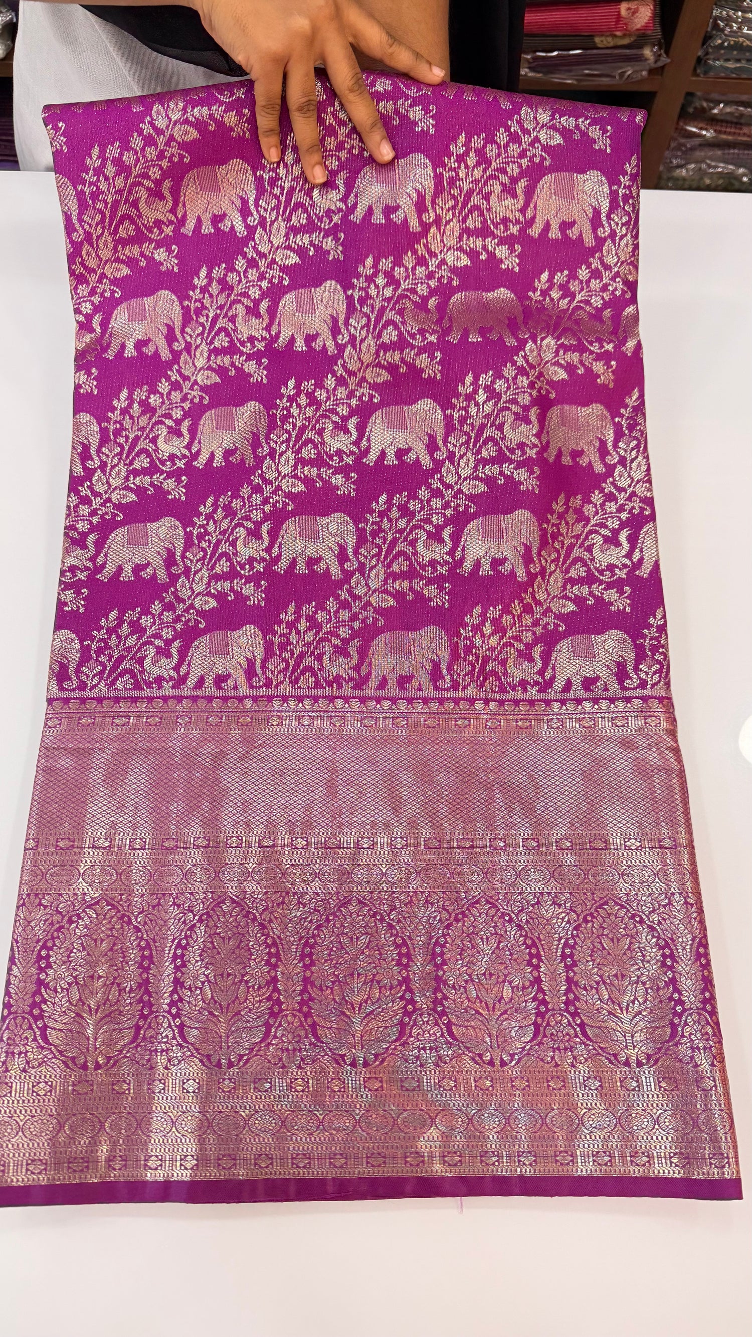 Bridal Meenakari sarees
