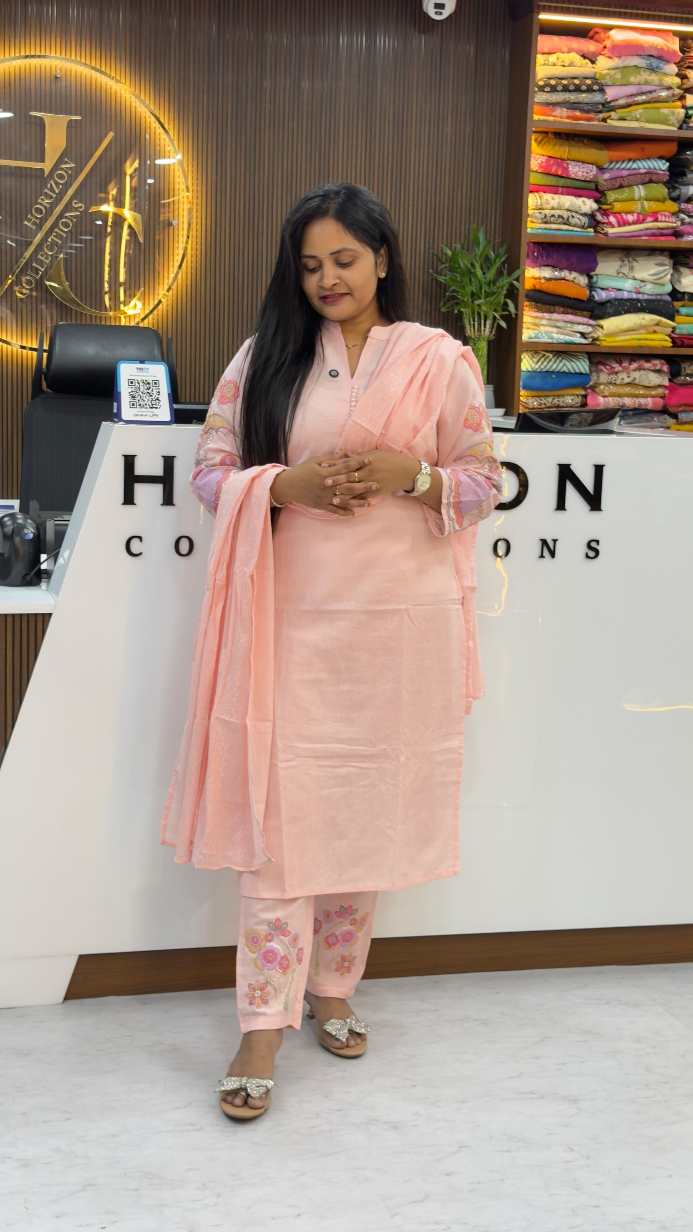 High neck three piece set