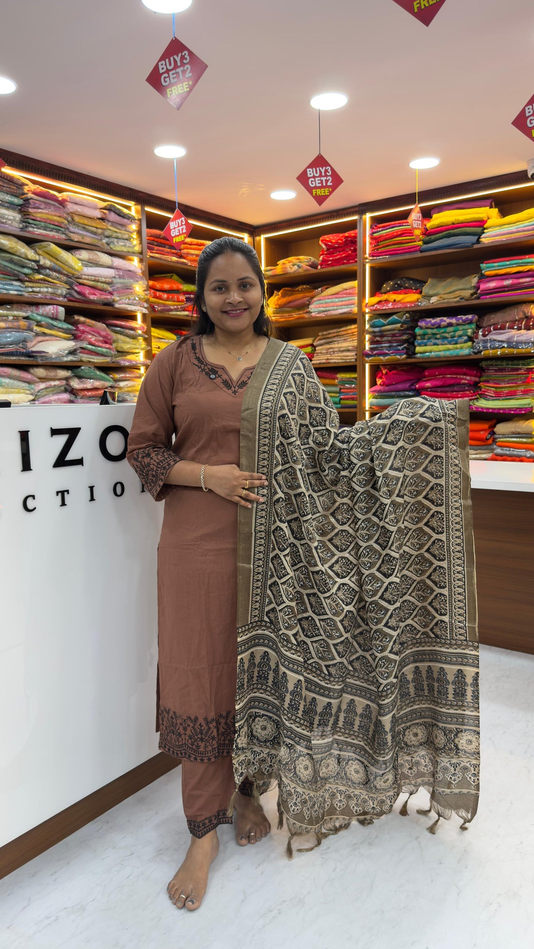 Cotton three piece set