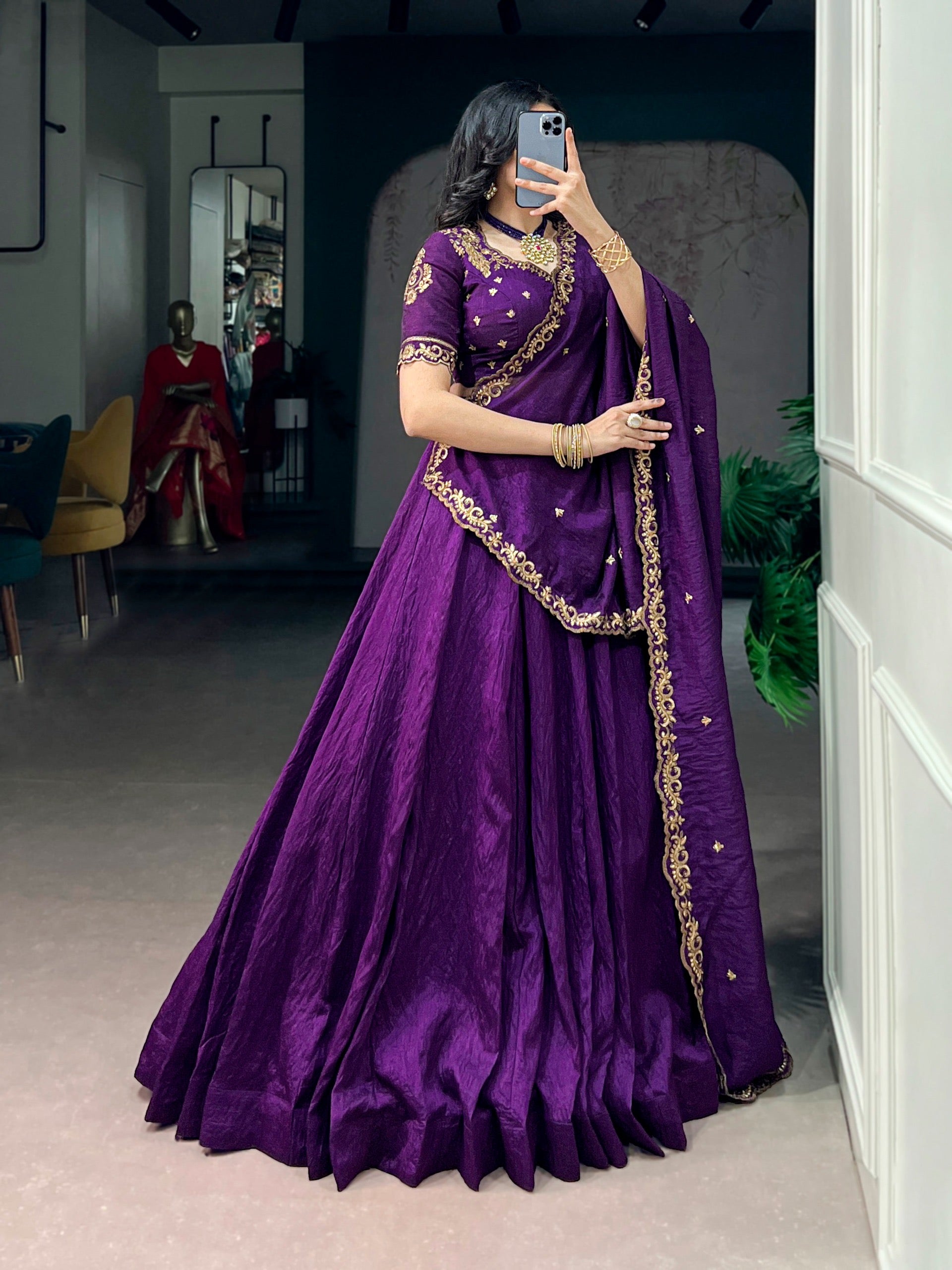 Party wear lehenga